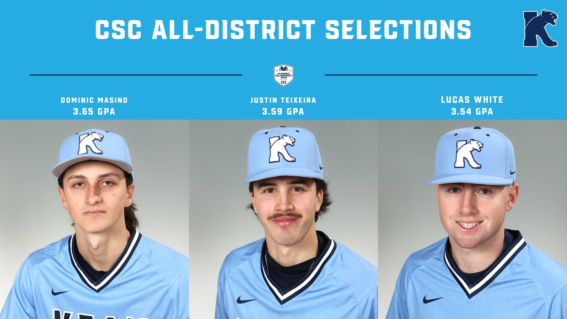 CSC Baseball All-District 2026