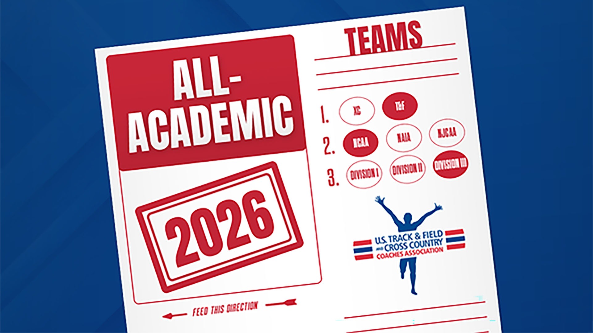 USTFCCA 2025-26 Team Academic Award
