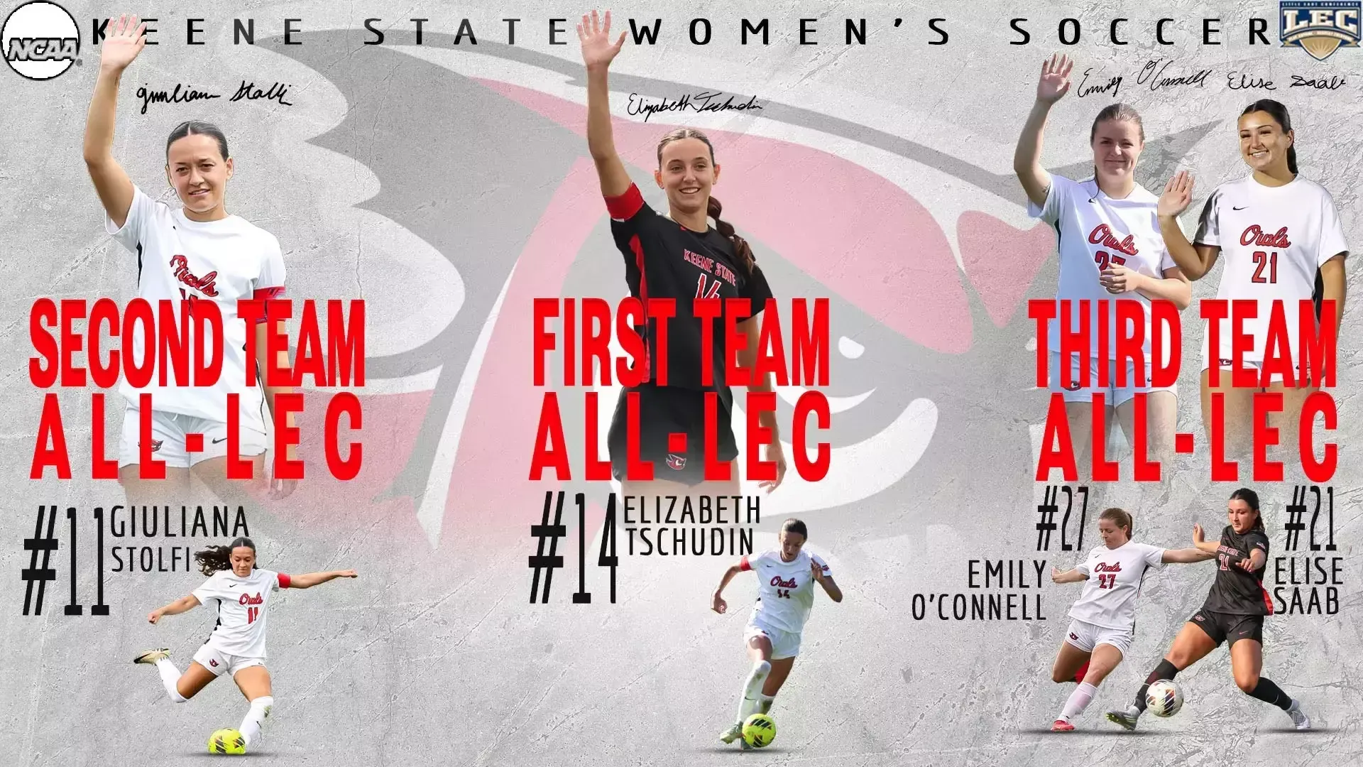 LEC End of Season Awards - 2025 Women's Soccer