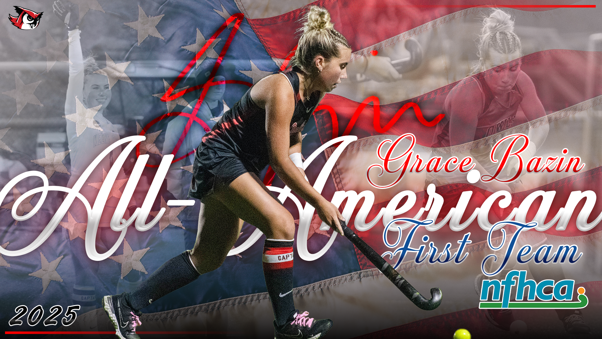 Grace Bazin 2025 NFHCA All-American