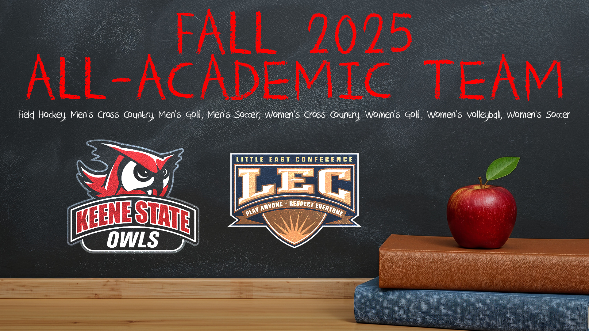 Fall 2025 LEC All-Academic Team