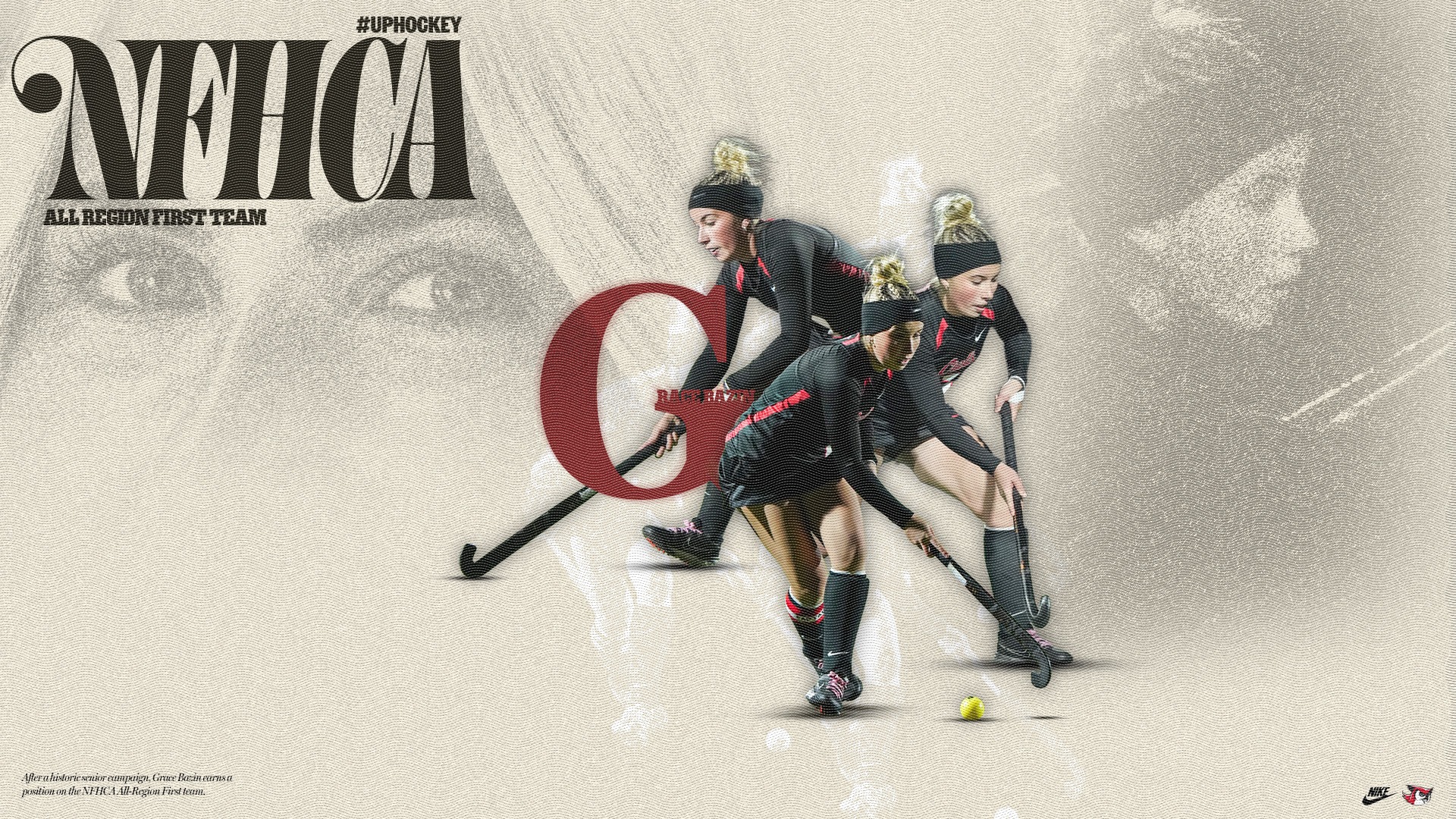 Grace Bazin 2025 NFHCA All-Region First Team