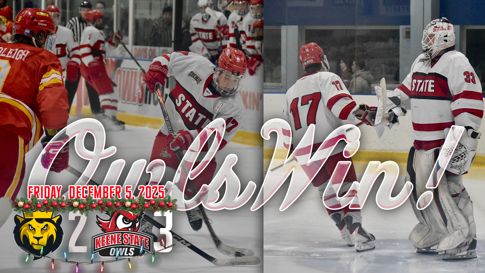 Men's Ice Hockey Postgame 12.5.2025