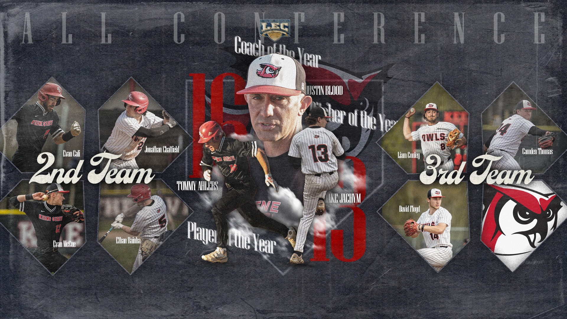 LEC End of Season Awards - 2025 Baseball