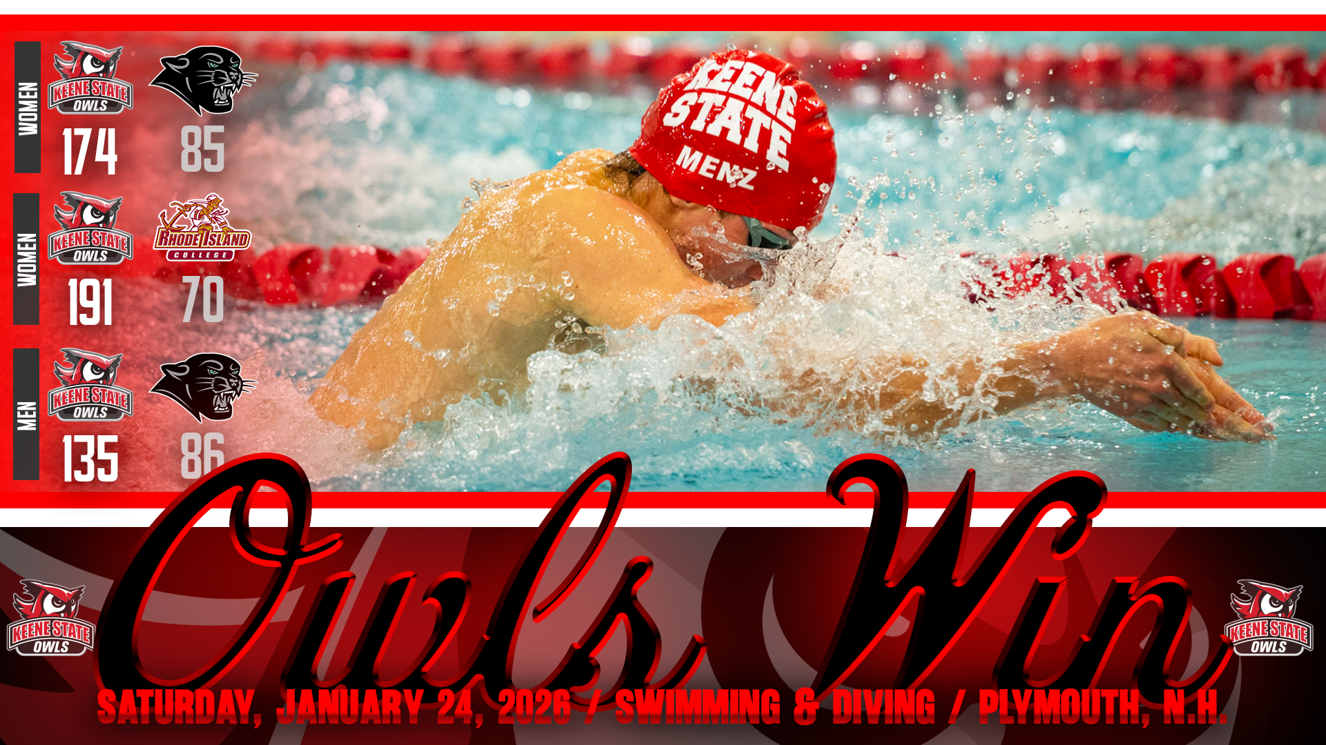 Swimming & Diving Postgame 1.24.2026