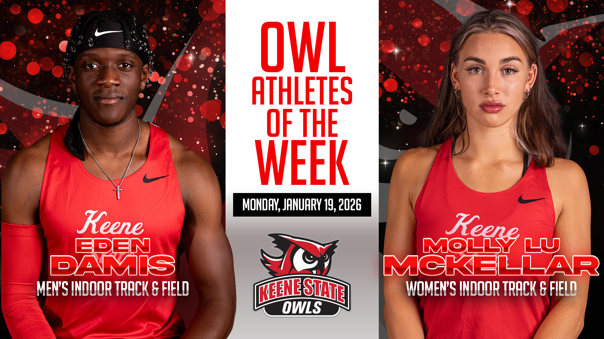 Owl Athletes of the Week 1.19.2026