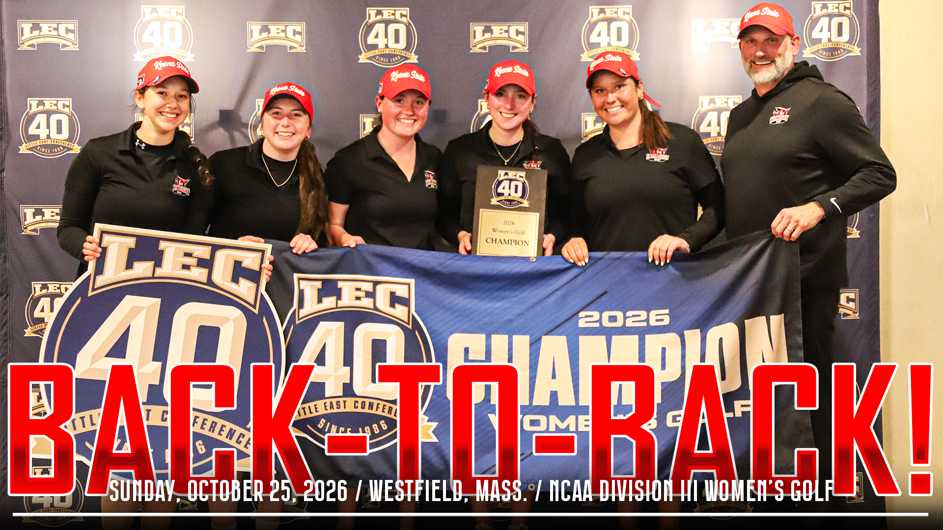 Women's Golf Postgame 10.25.2026 (2026 LEC Champions)