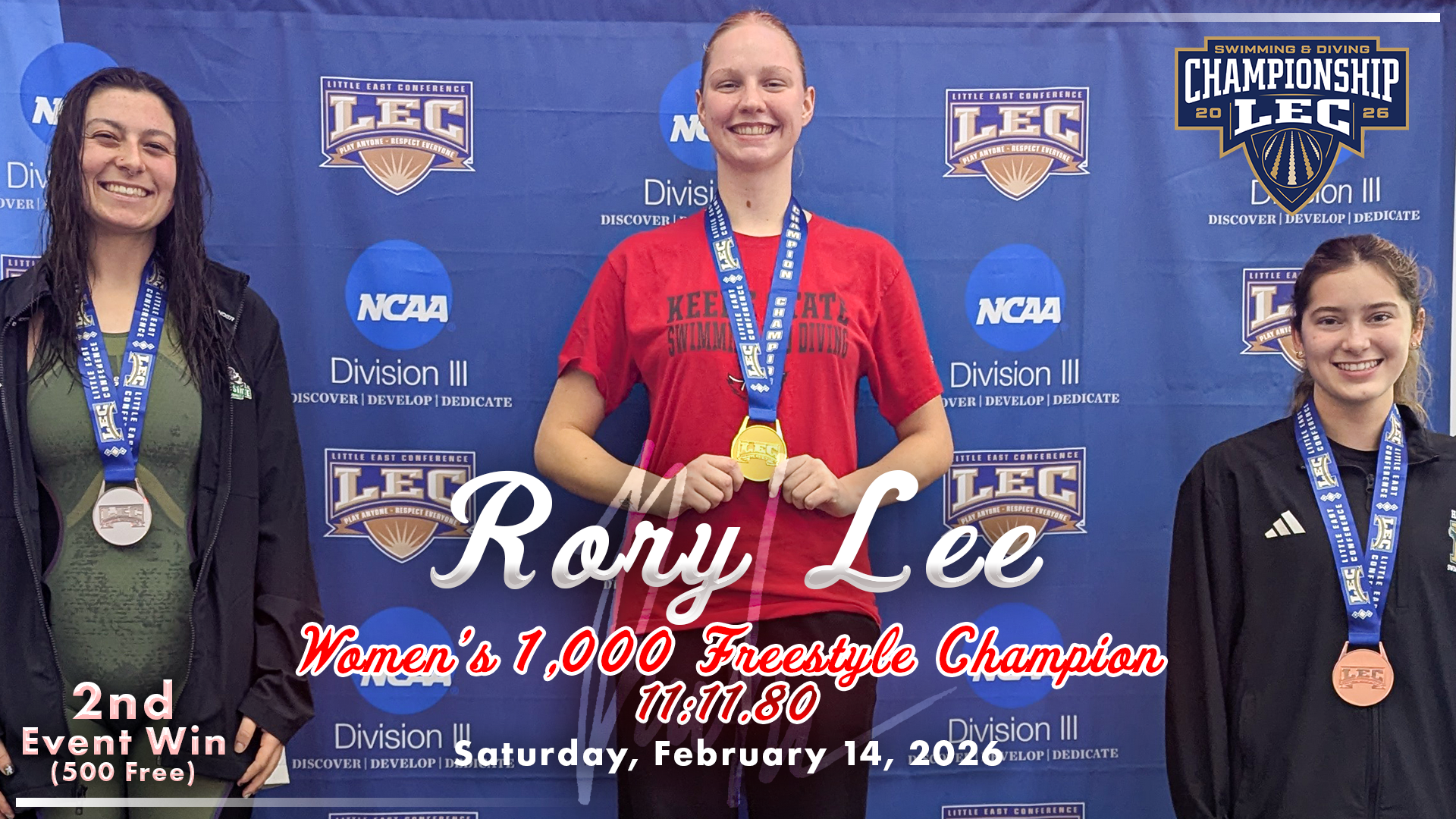 Swimming & Diving Postgame 2.14.2026