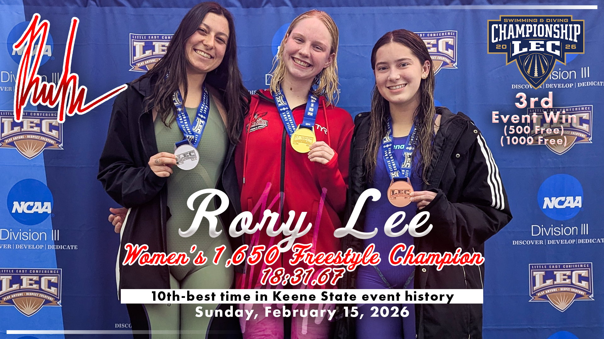 Swimming & Diving Postgame 2.15.2026