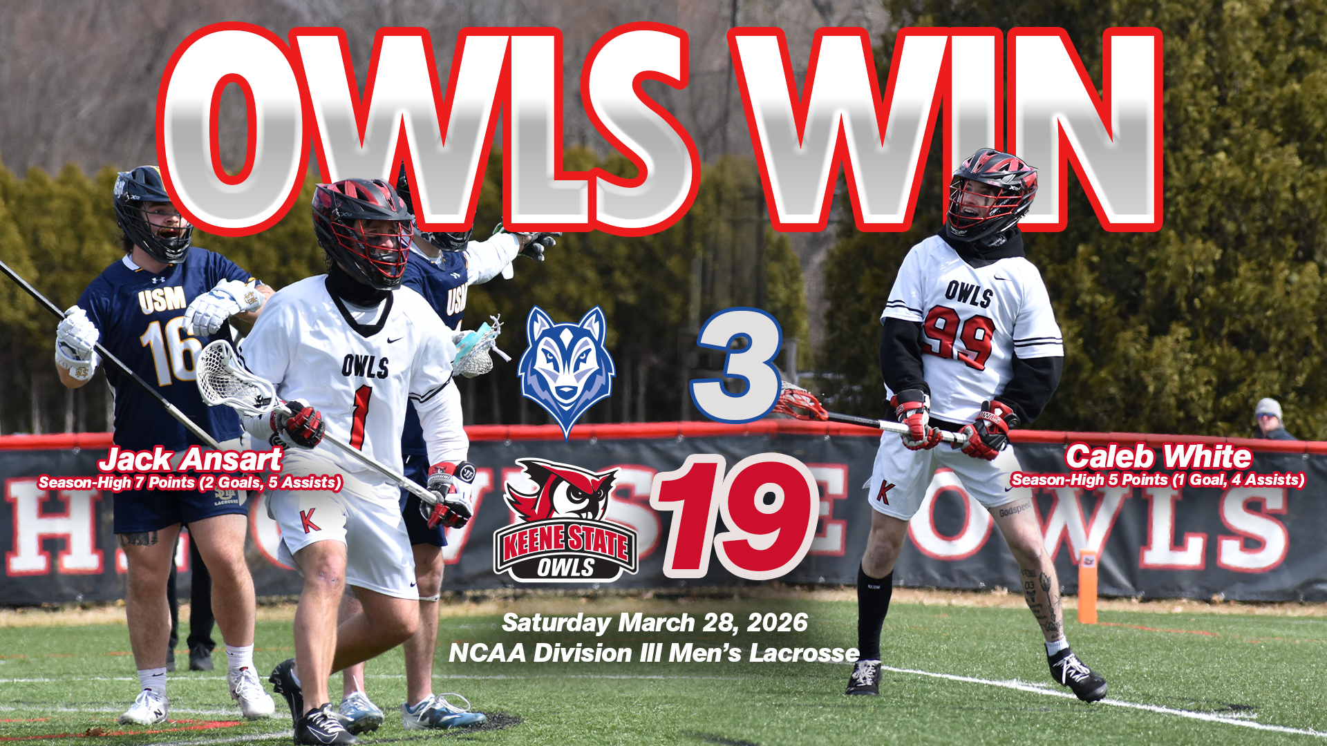Men's Lacrosse Postgame 3.28.2026