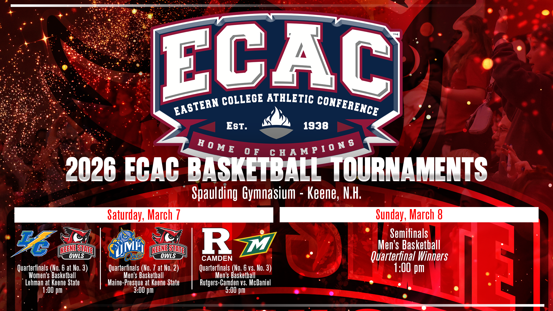 2026 ECAC Basketball Tournaments