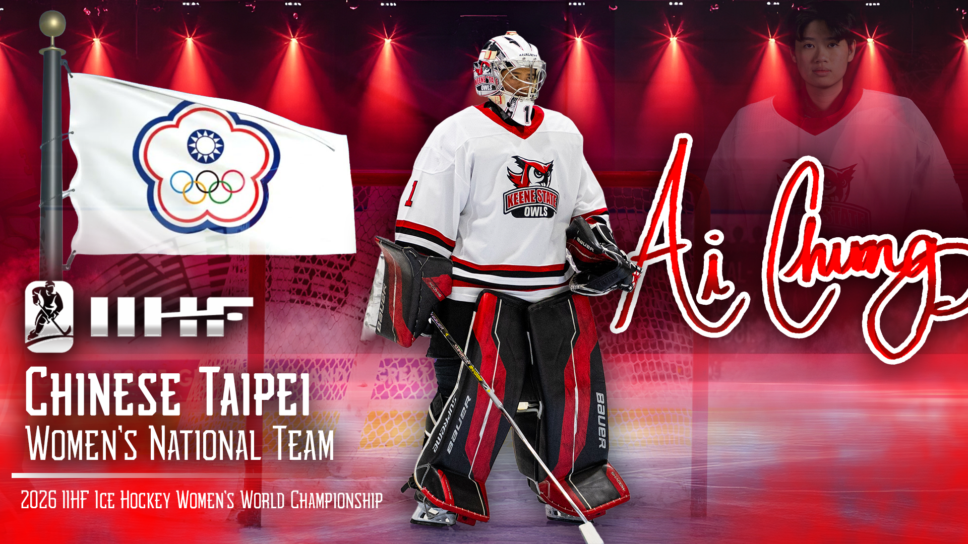 Ai Chung IIHF 2026 Chinese Taipei Women's National Team