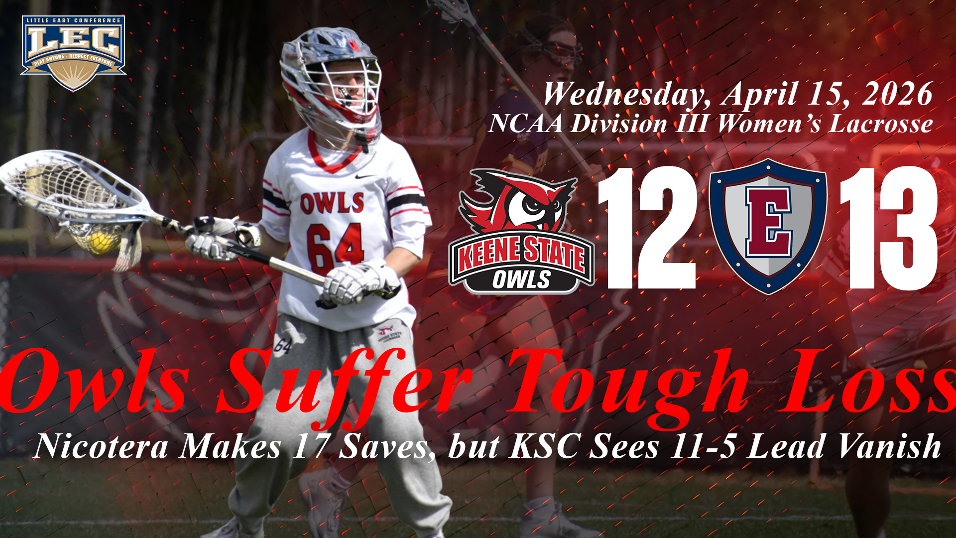 Women's Lacrosse Postgame 4.15.2026