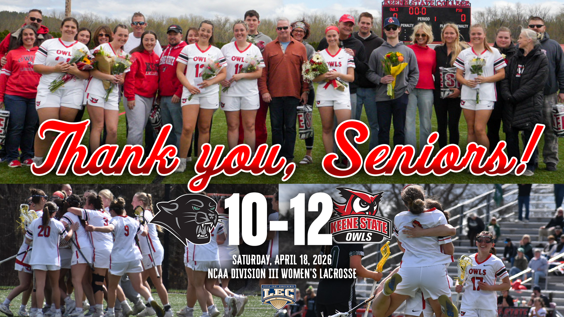 Women's Lacrosse Postgame 4.18.2026