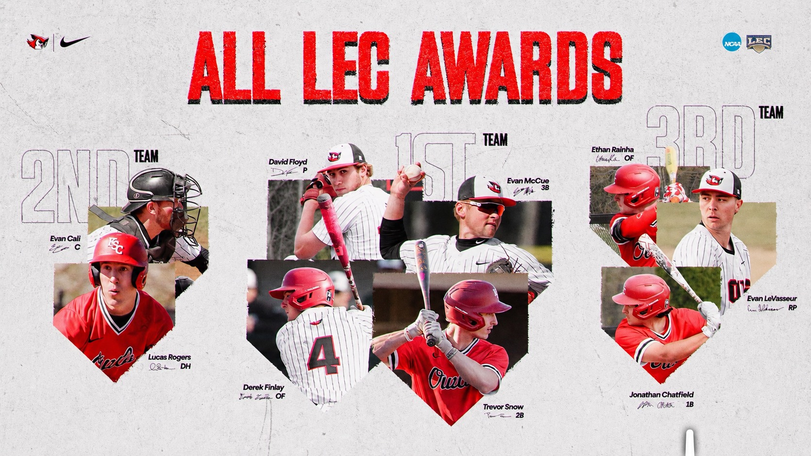 LEC End of Season Awards - 2026 Baseball