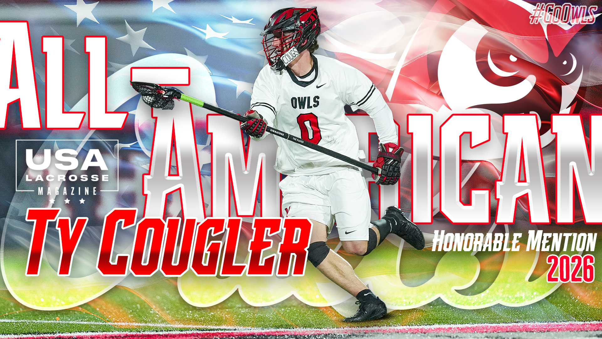 Ty Cougler USA Lacrosse Honorable Mention All-American
