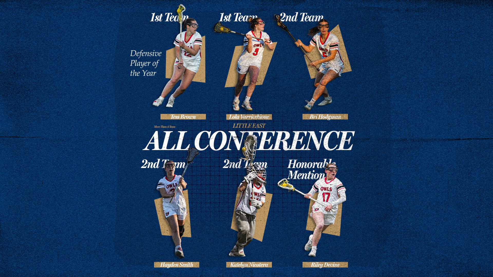 LEC End of Season Awards - 2026 Women's Lacrosse