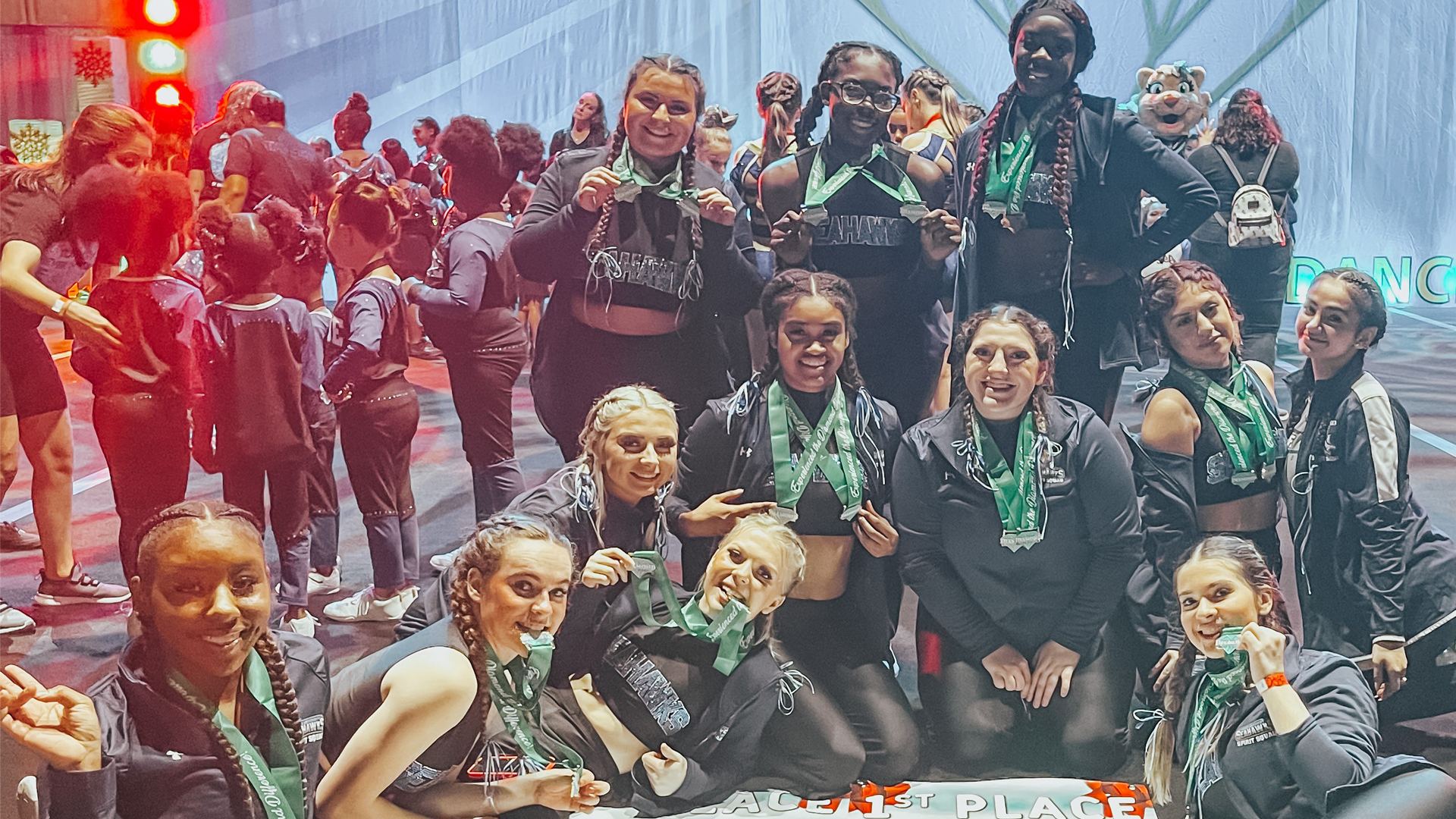 Spirit Squad at Diamond's Winter Christmas Championship 