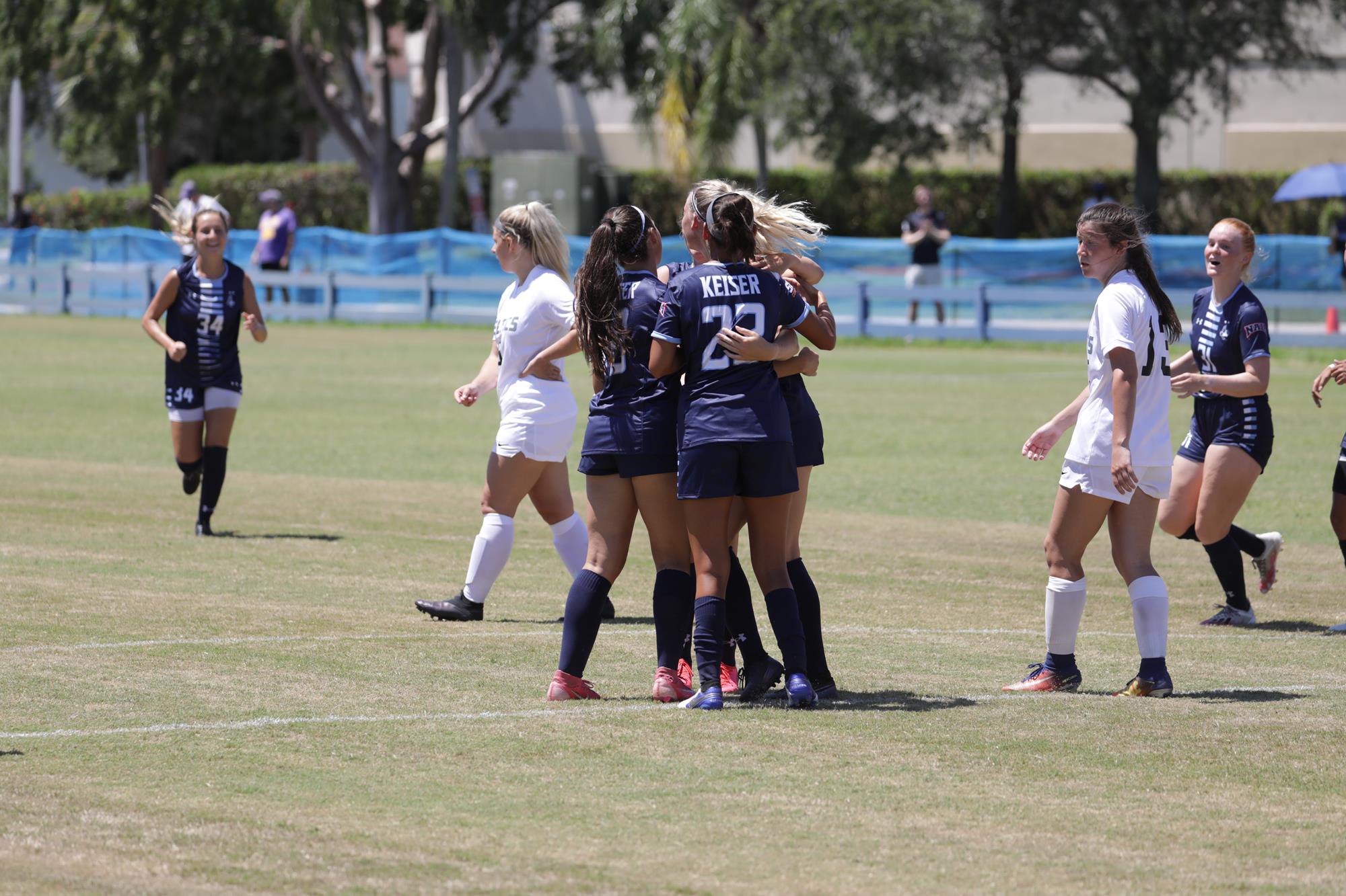 No. 1 Women's Soccer Cruises Past Carlow, 130, to Open 2021 Season