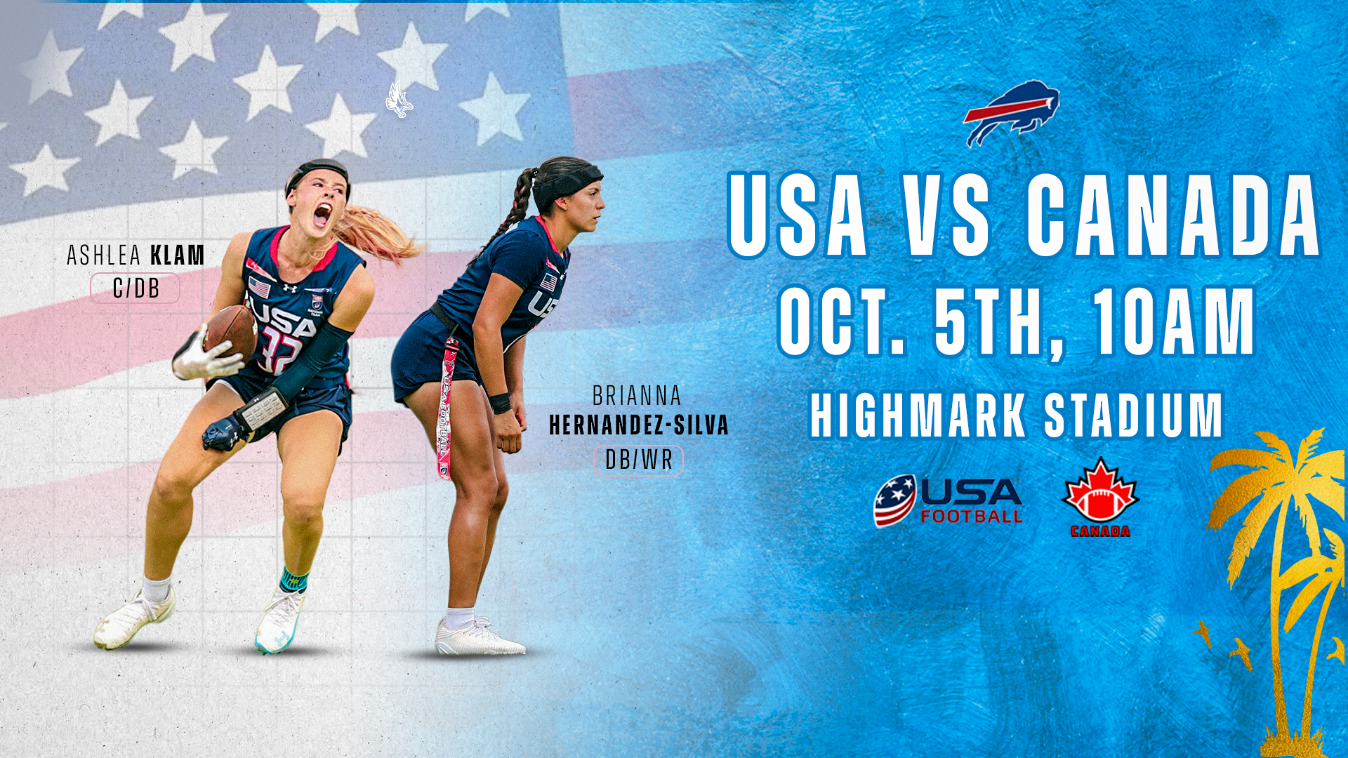 FLAG - USA v CANADA (10-05-2025)