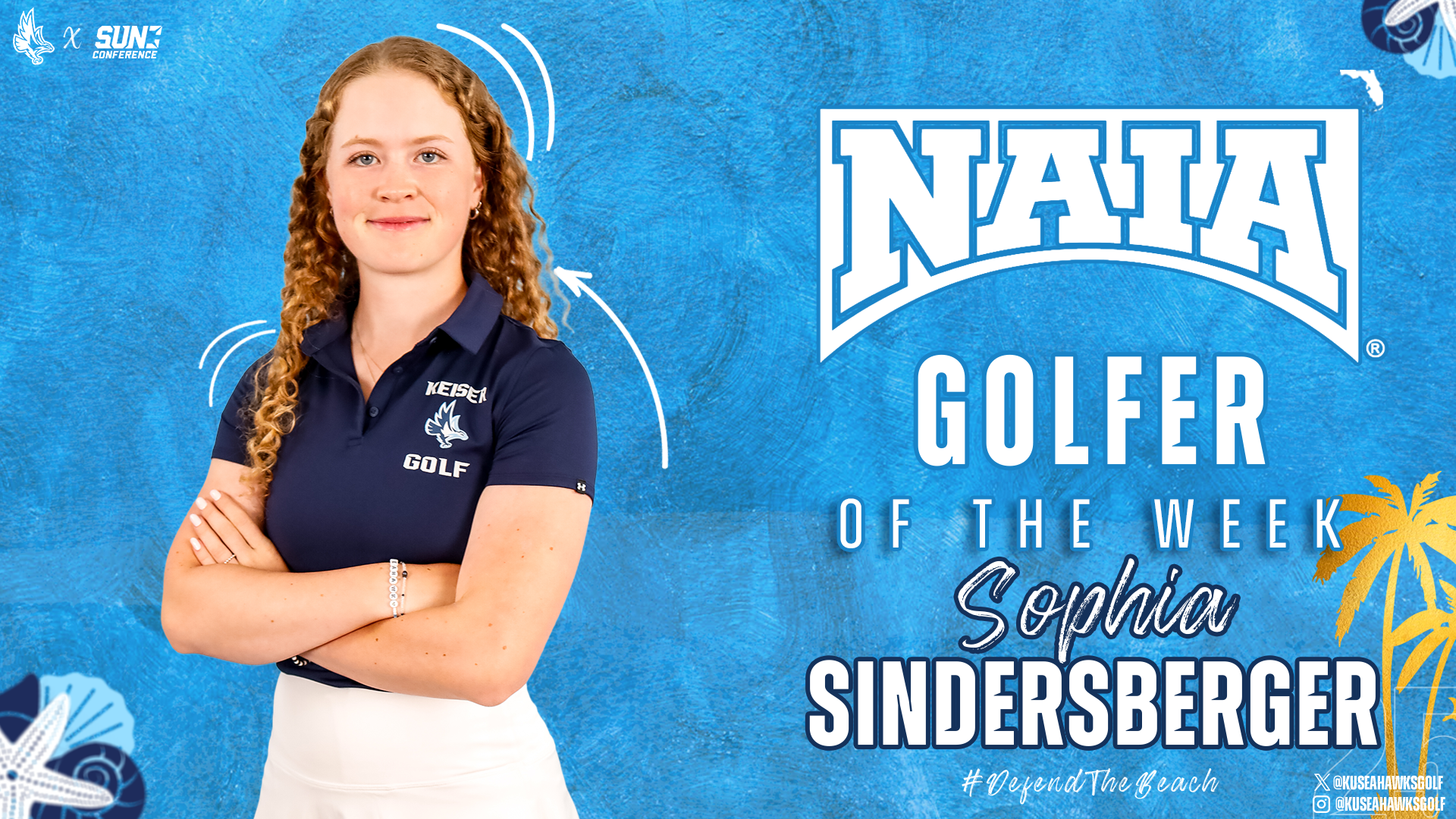 WGOLF - NAIA Golfer of the Week (Sindersberger)