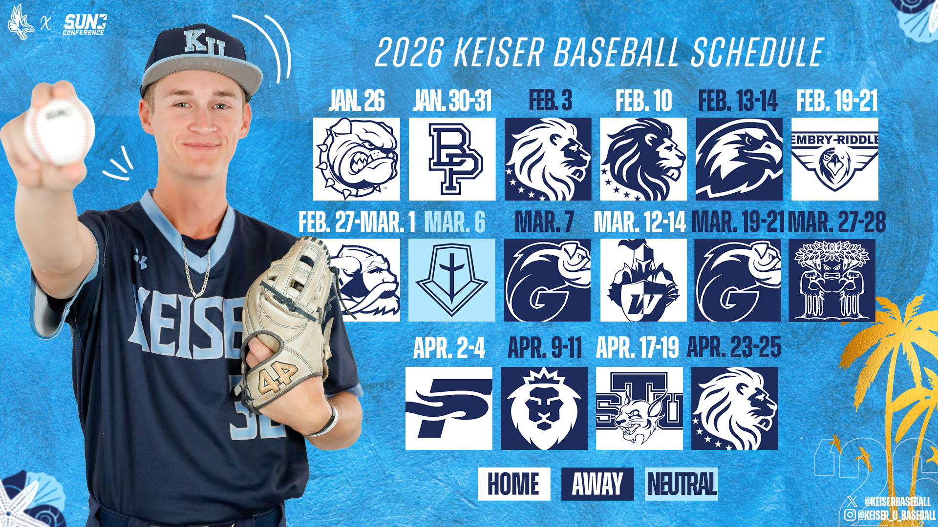 Baseball Schedule 26