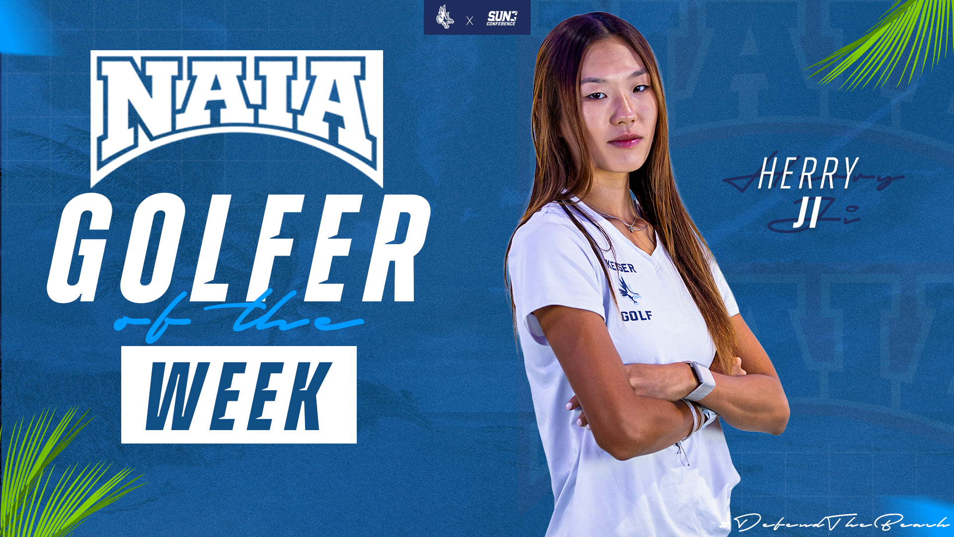 WGOLF - NAIA Golfer of the Week (Ji)