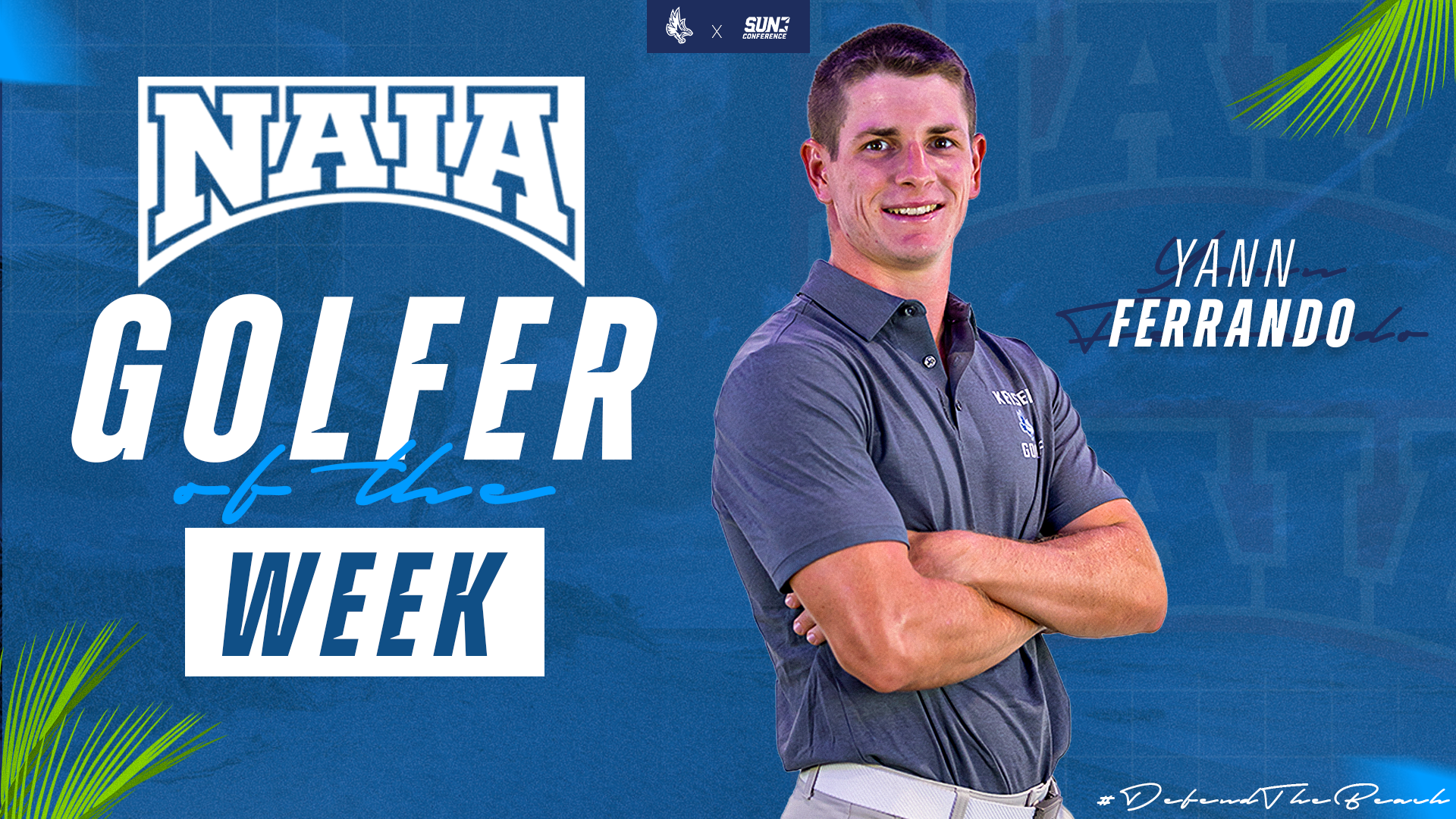 MGOLF - NAIA Golfer of the Week (Ferrando)