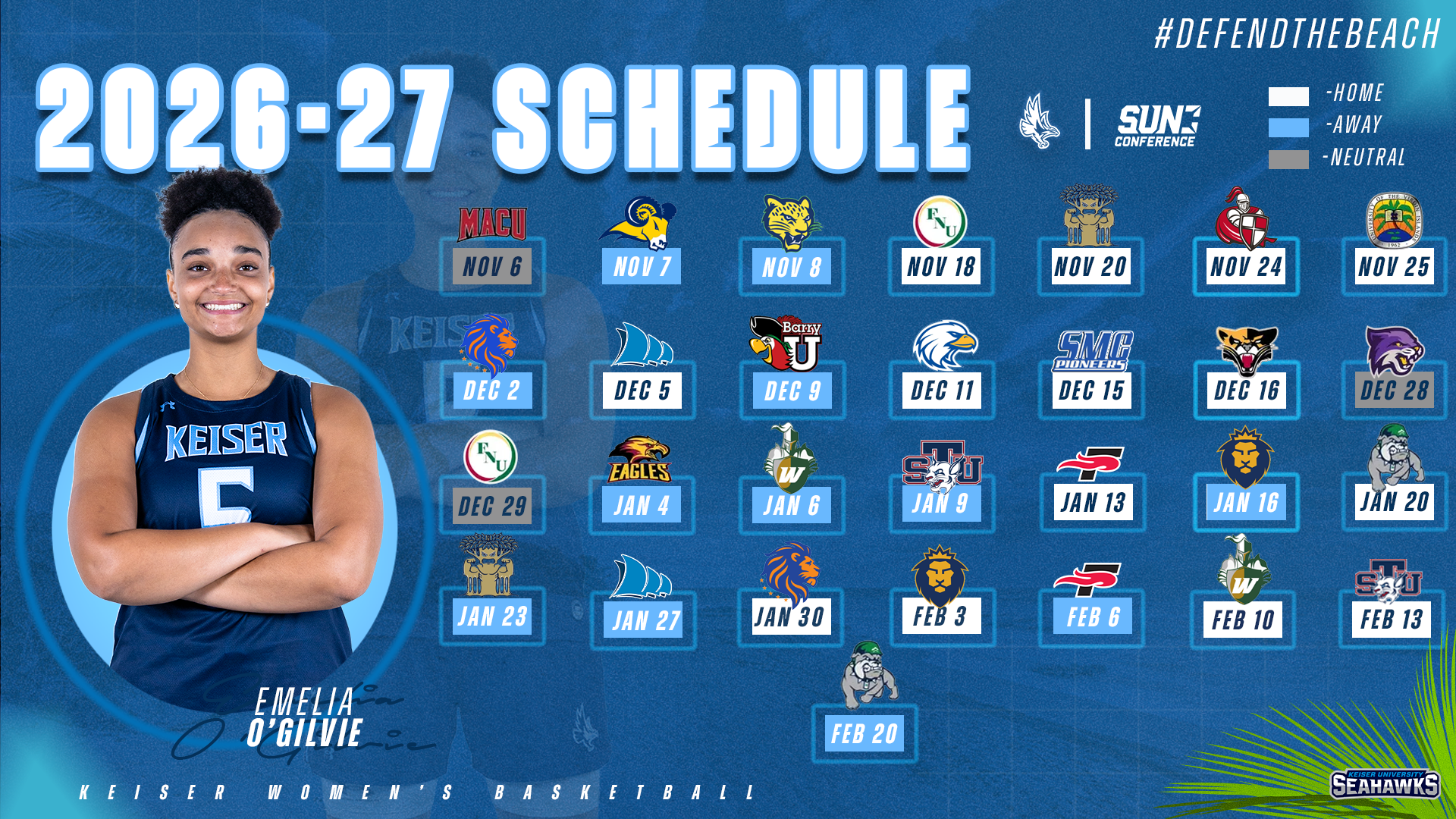 2026-27 WBB Schedule