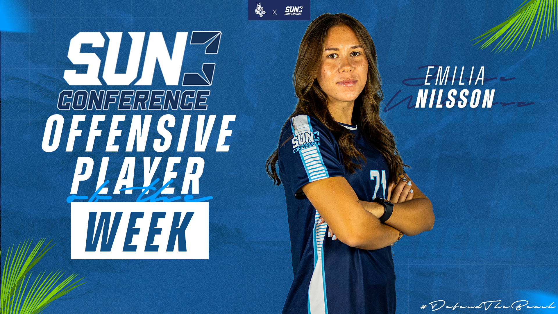 Nilsson SUN Offensive Player of the Week