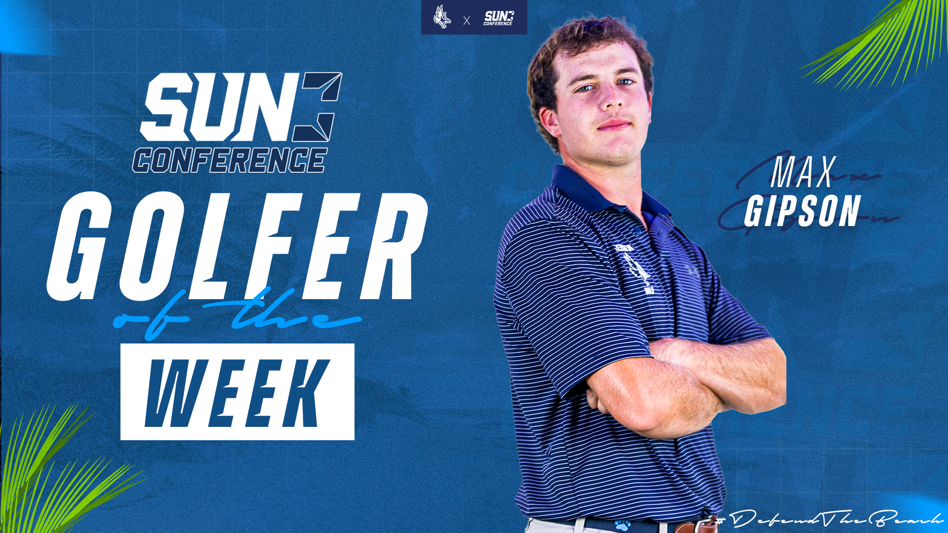 MGOLF - Sun Conference Golfer of the Week (Gipson)