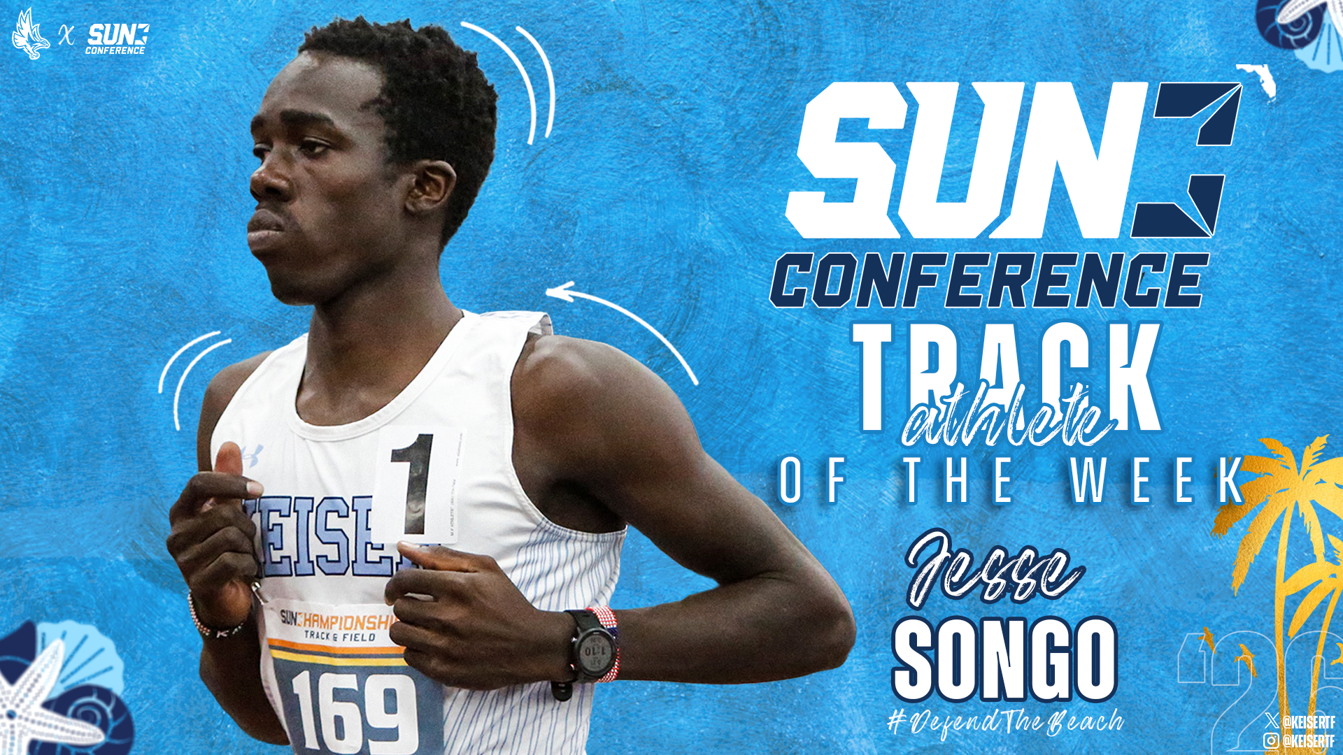 Jesse Songo Track Athlete of the Week