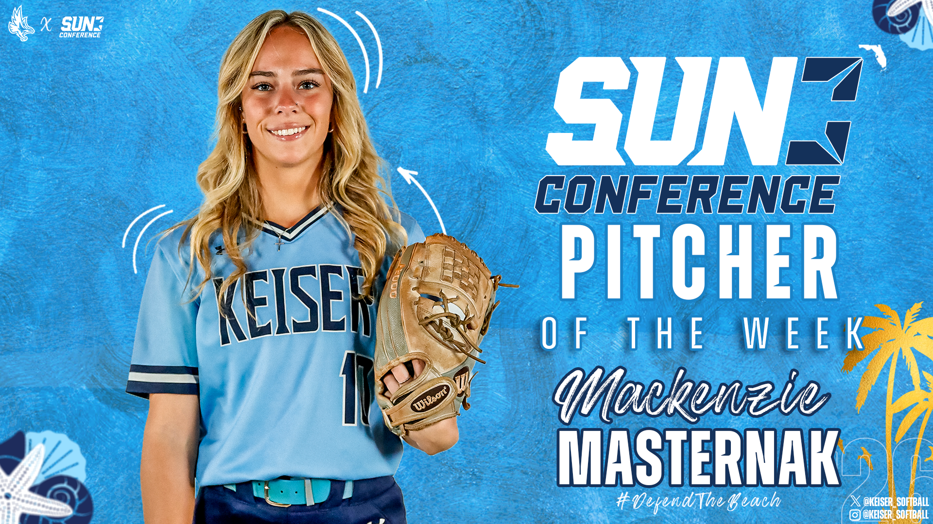 Mackenzie Masternak Pitcher of the Week