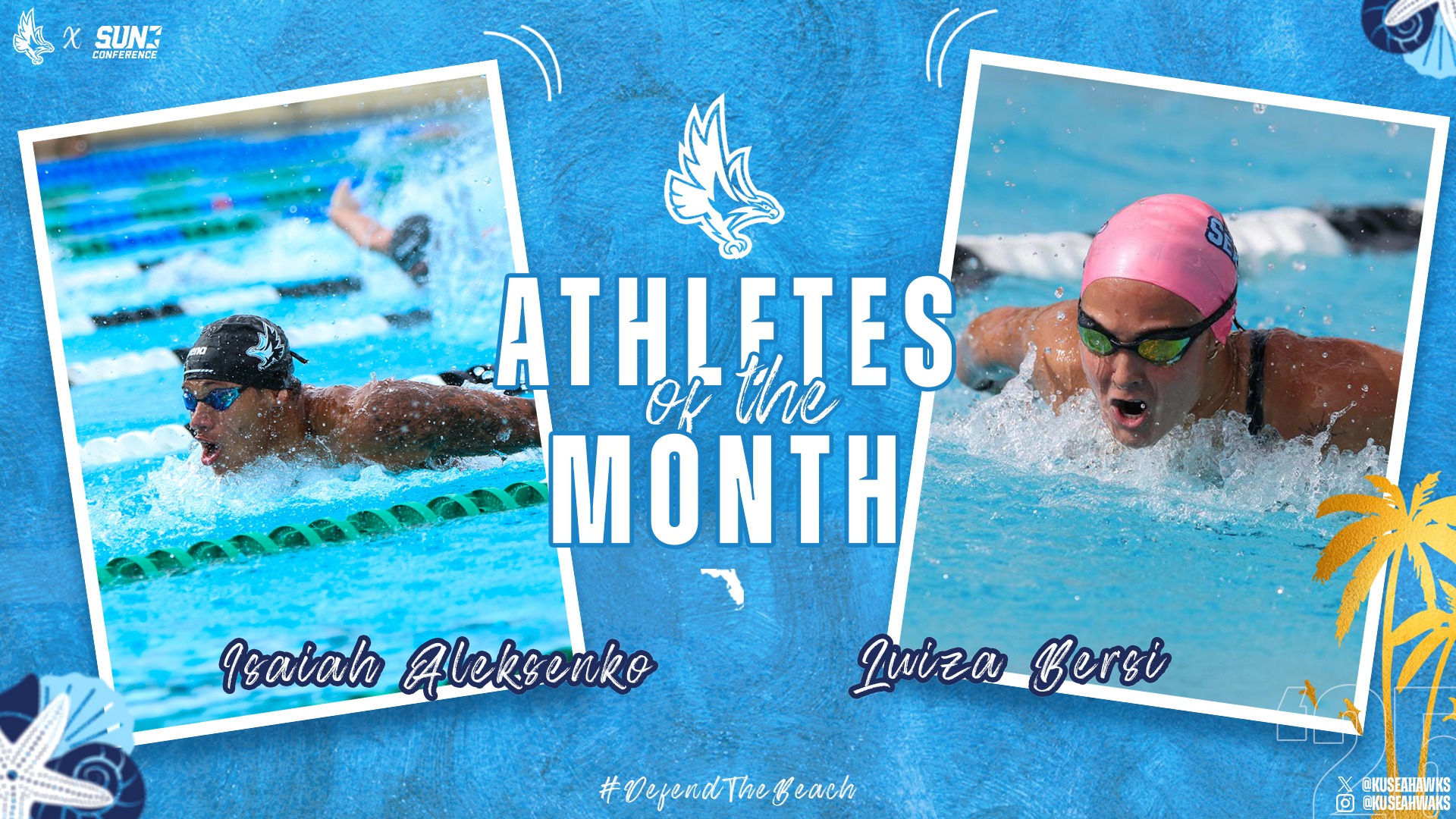 2025-26 KU Athletes of the Month (February)