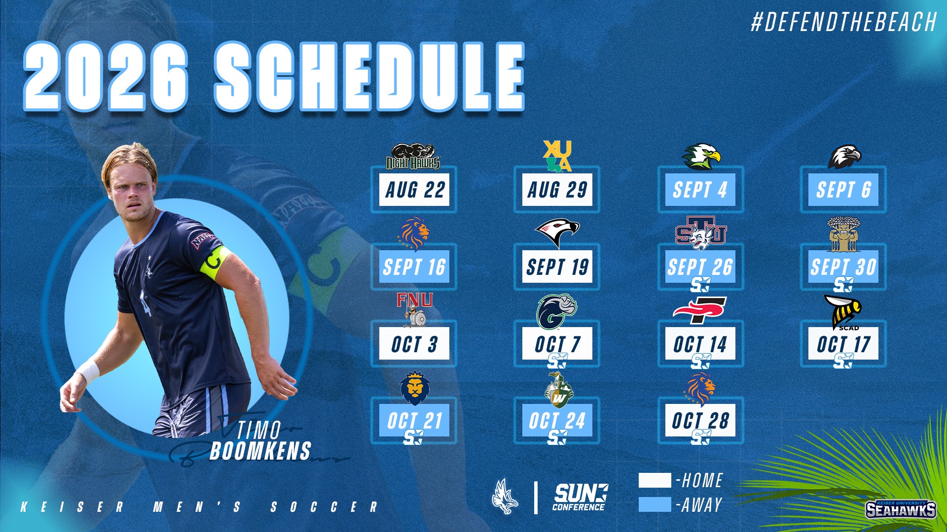 MSOC 2026 Schedule