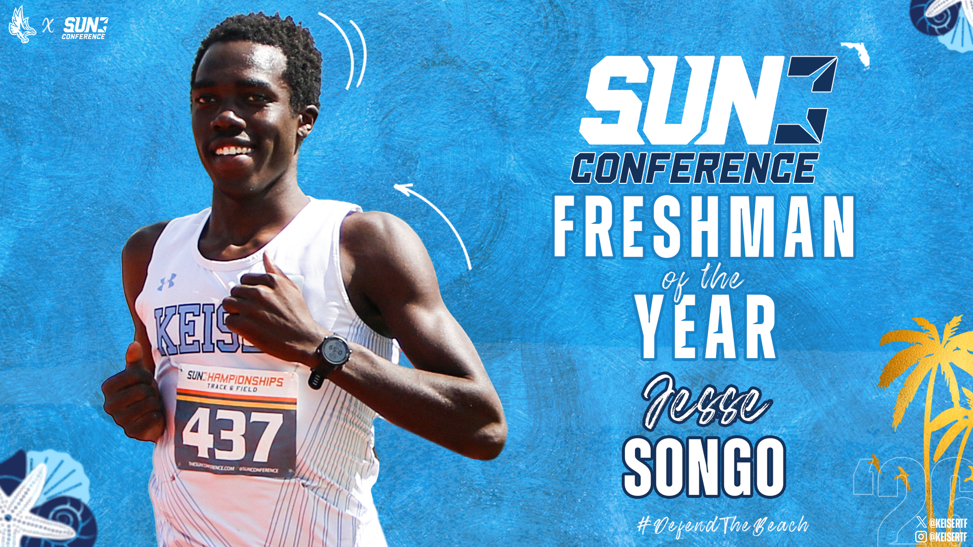 Jesse Songo OTF Freshman of the Year