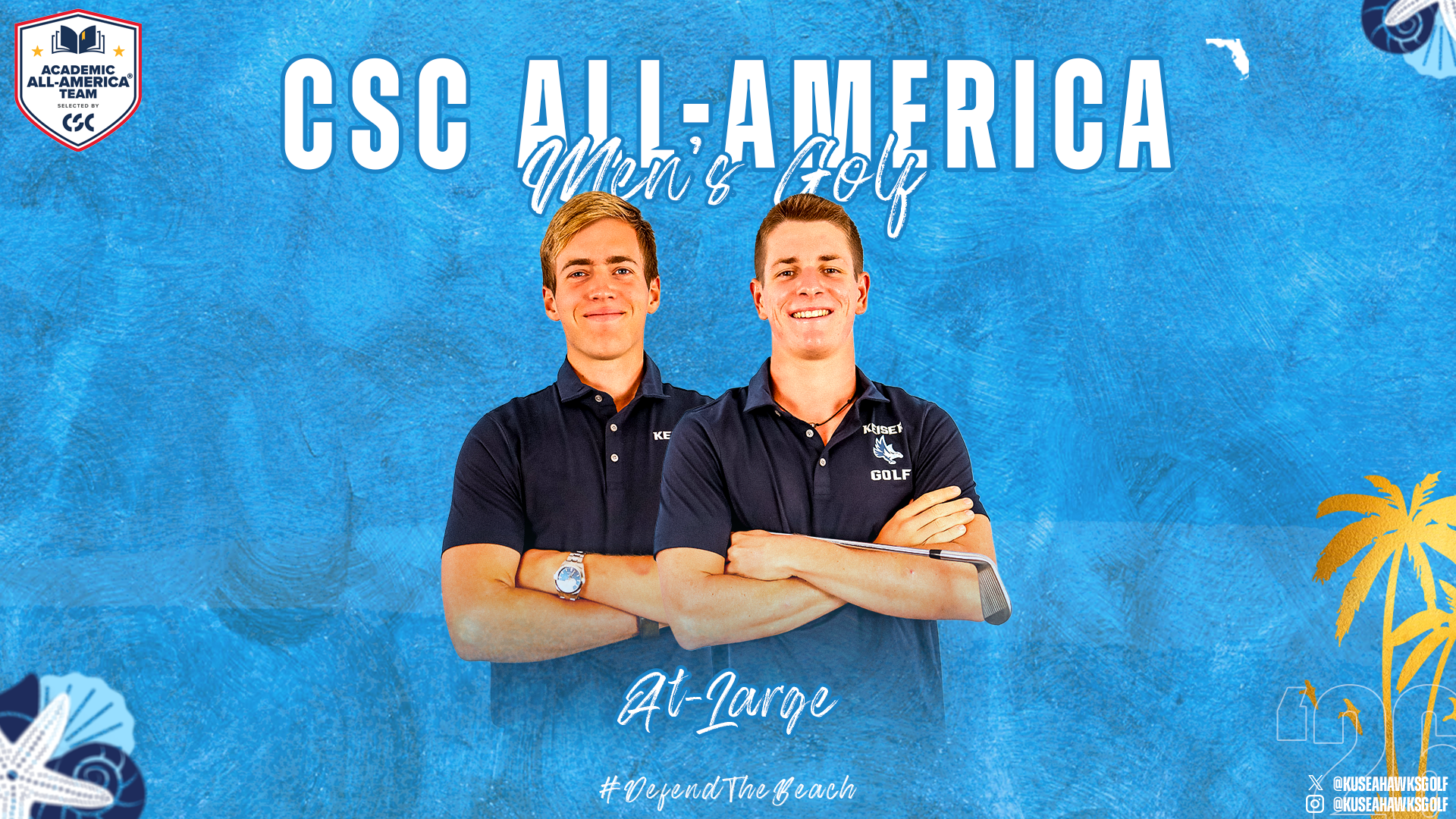 CSC Academic All-America - MGOLF 2025-26
