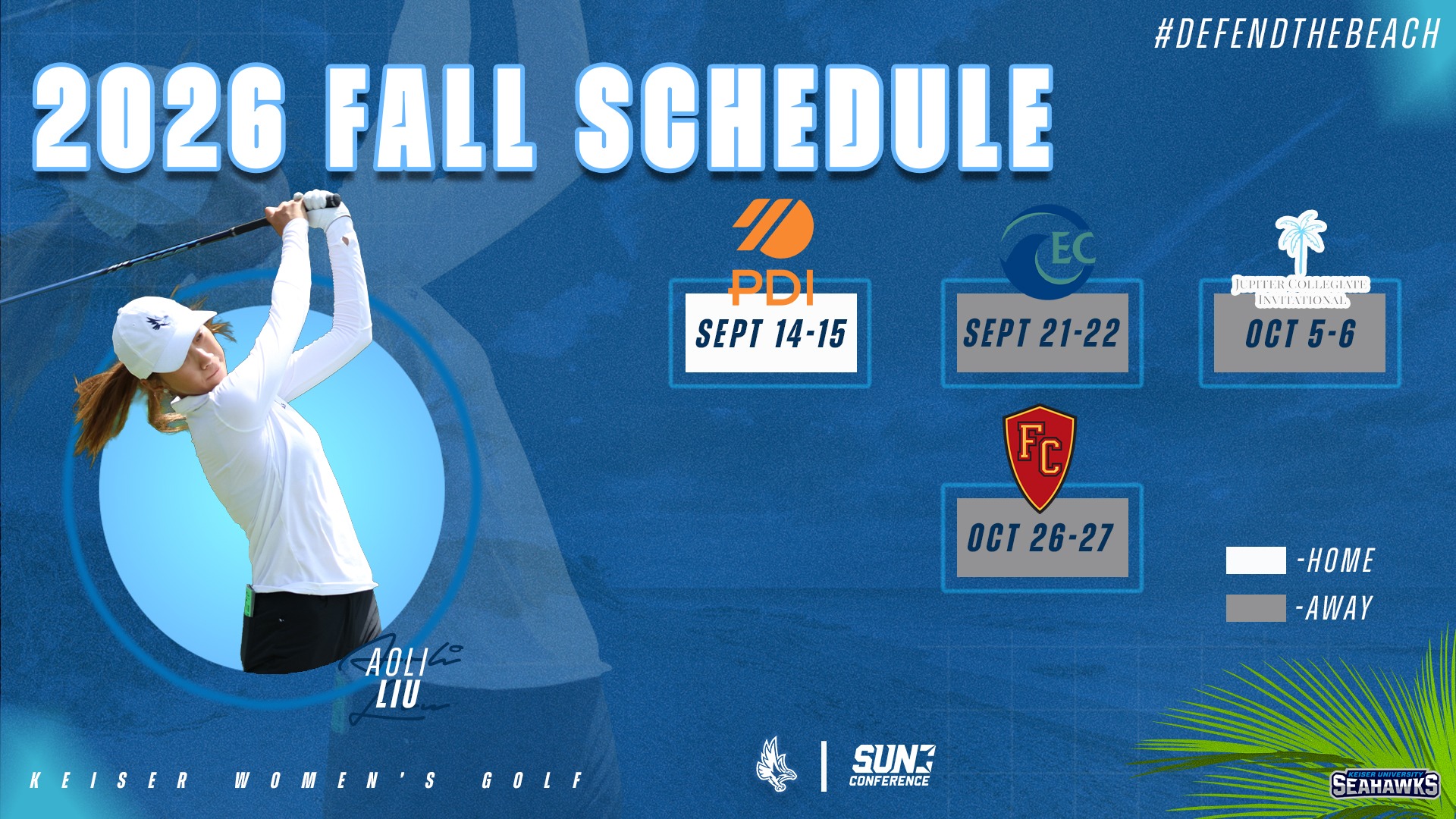 WGOLF 2026 Fall Schedule Release