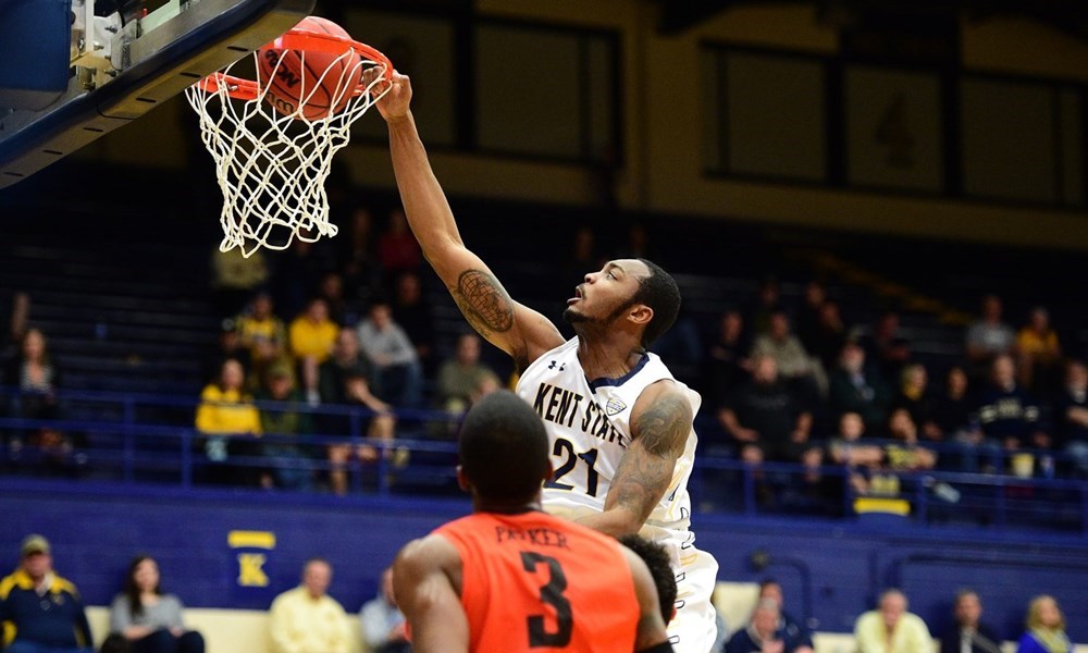 Khaliq Spicer Men's Basketball Kent State Golden Flashes