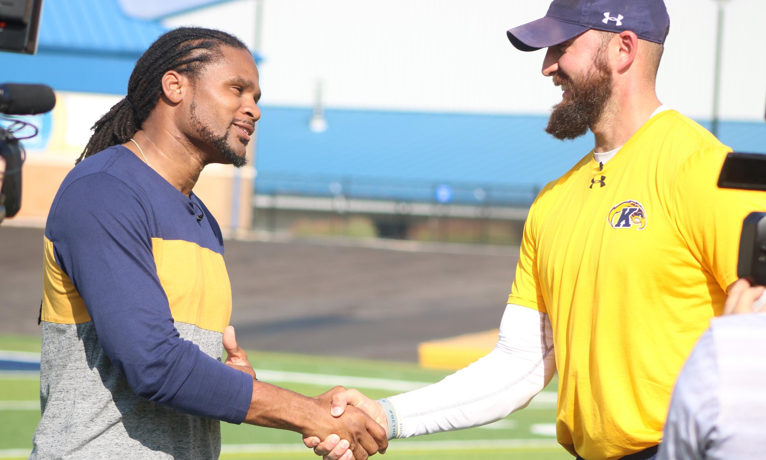 Cribbs in the CLE Pays Visit to Golden Flashes Kent State Golden Flashes