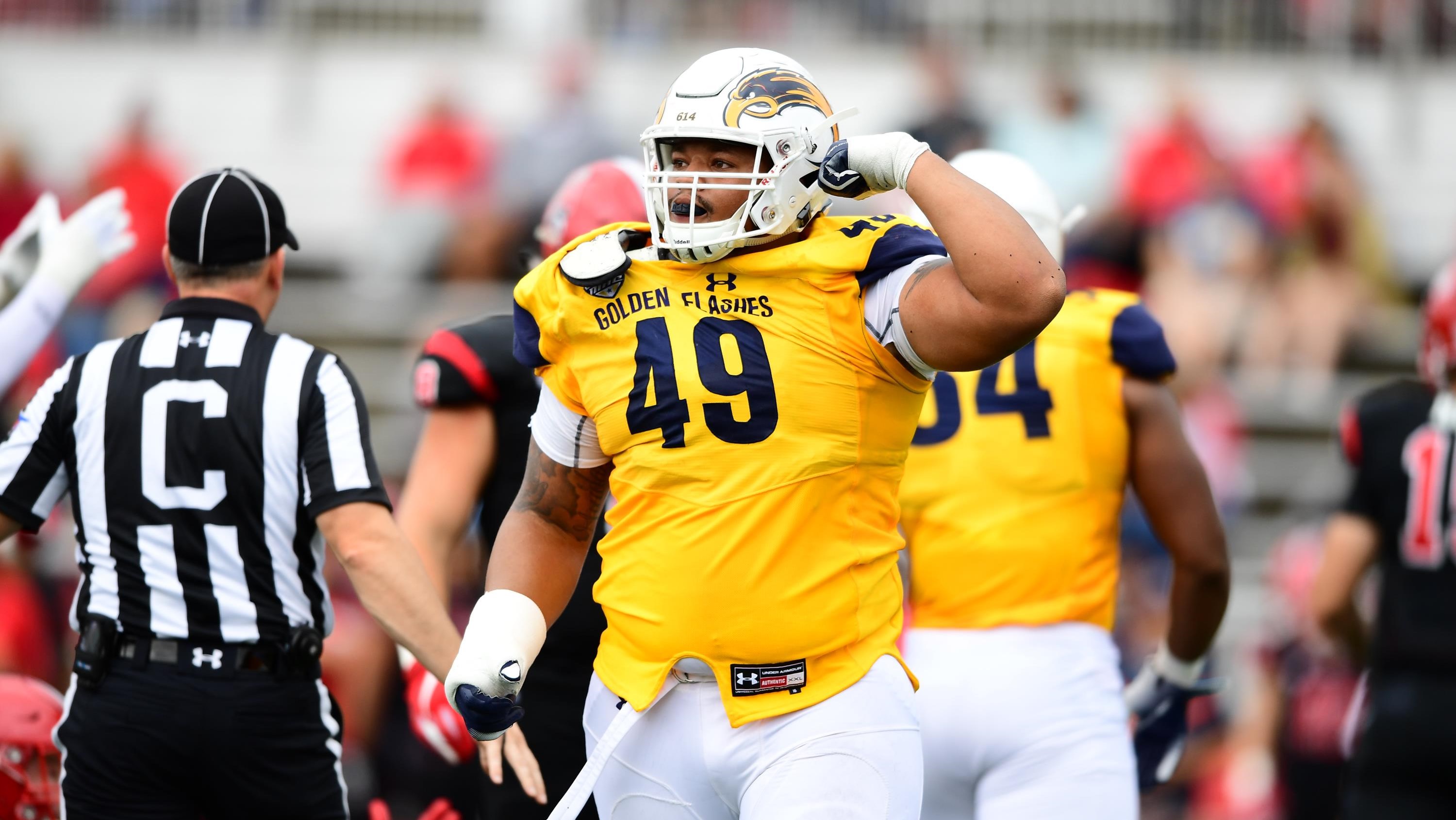 Kalil Morris Football Kent State Golden Flashes