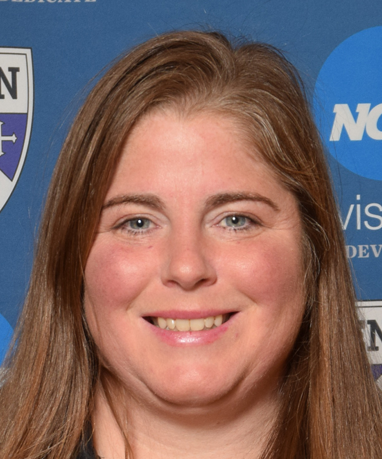 Ladies softball coach Erin O'Neill