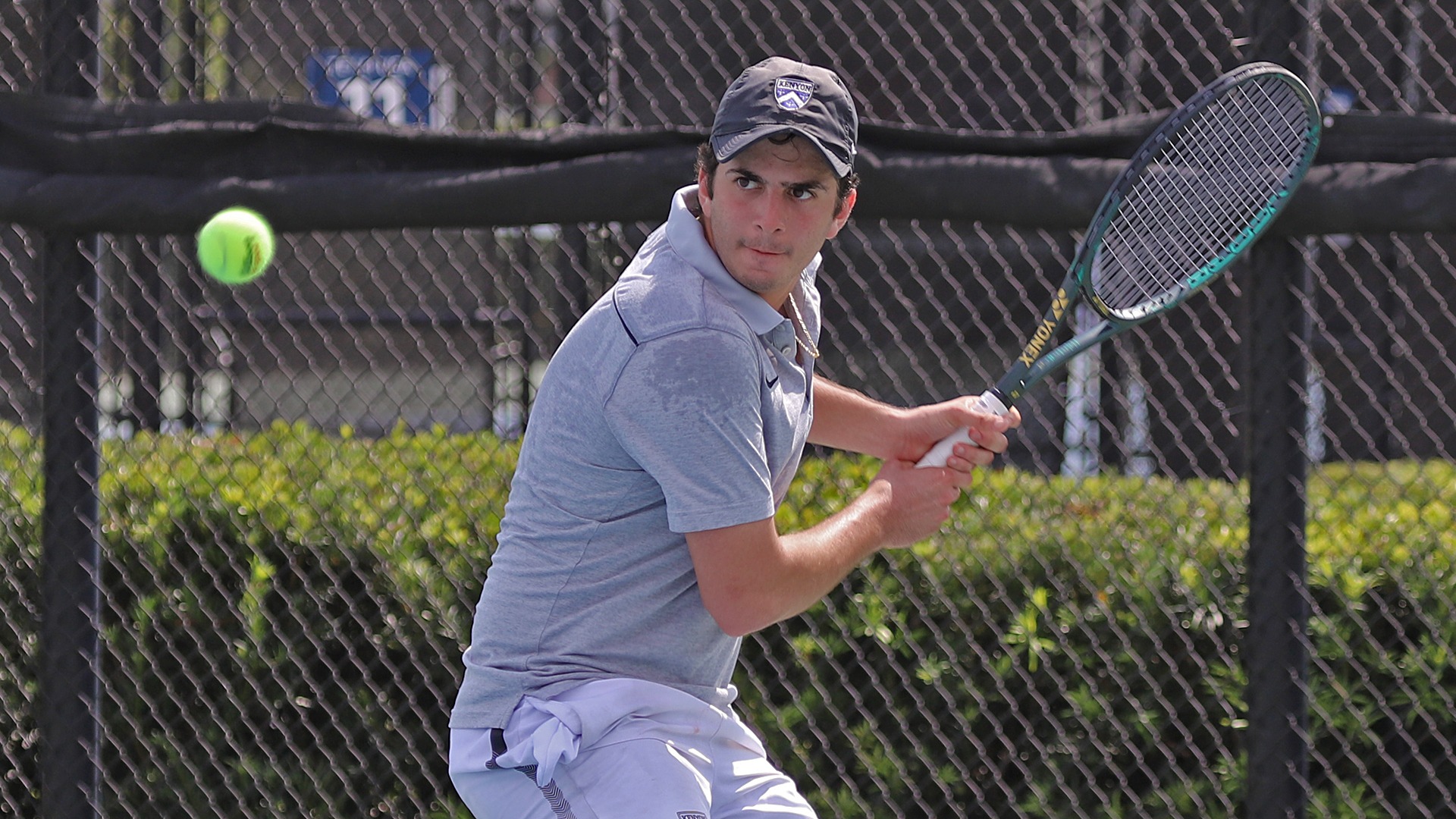 Rakkan Audeh 202324 Men's Tennis Kenyon College Athletics