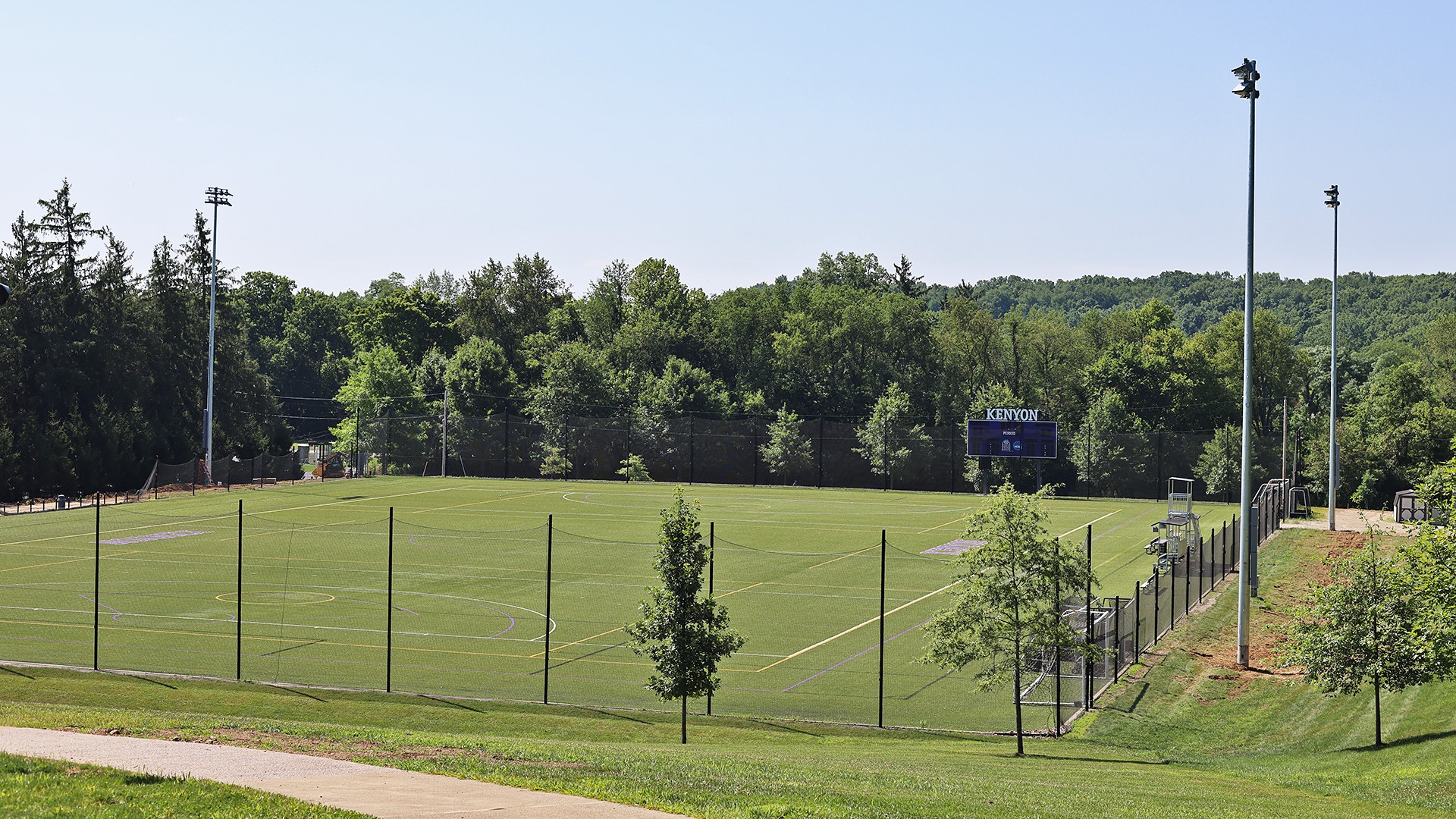 Field at Benson Bowl Lights