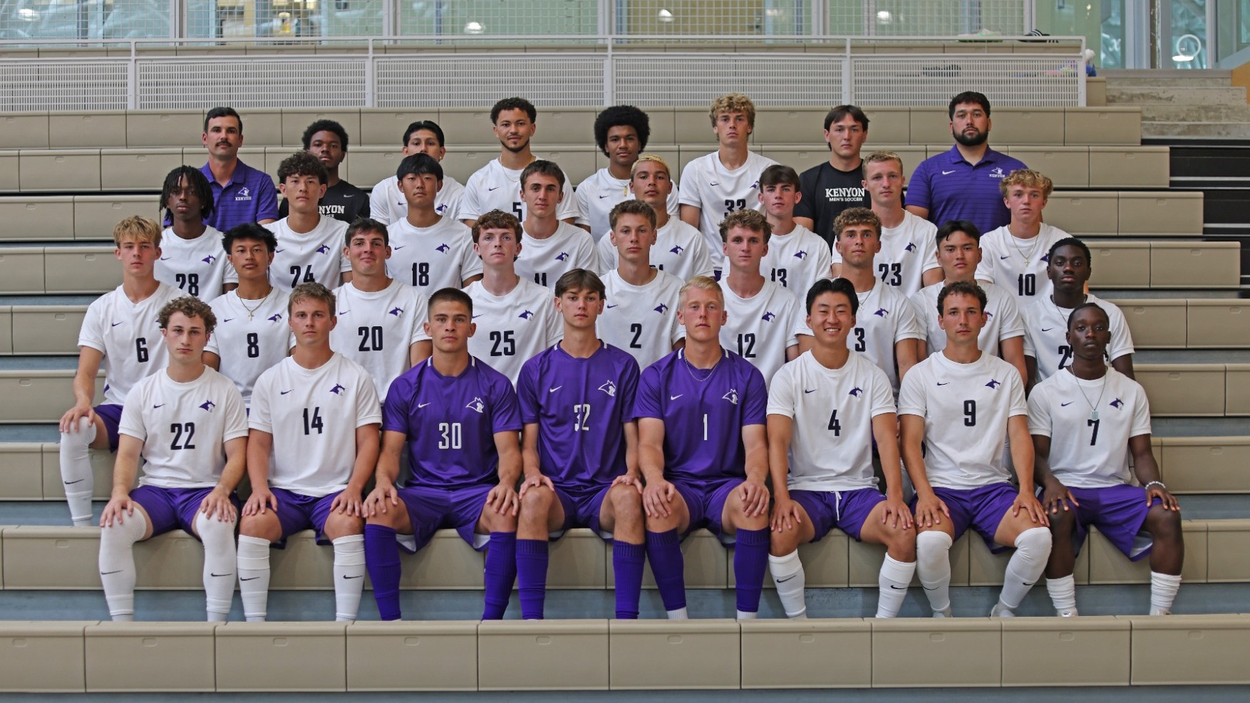 men's soccer team photo