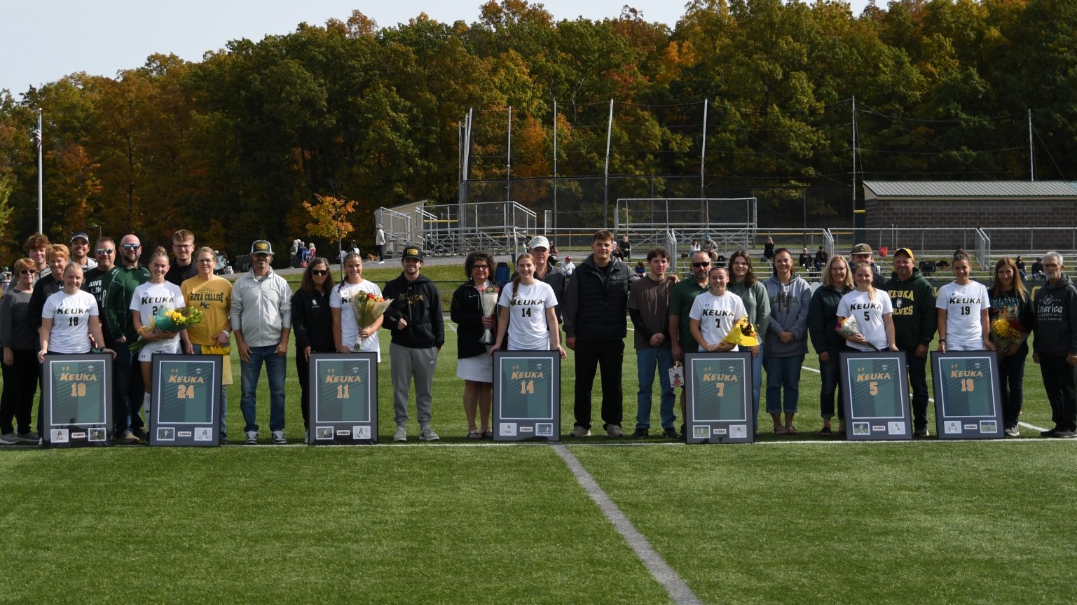 Senior Day with families