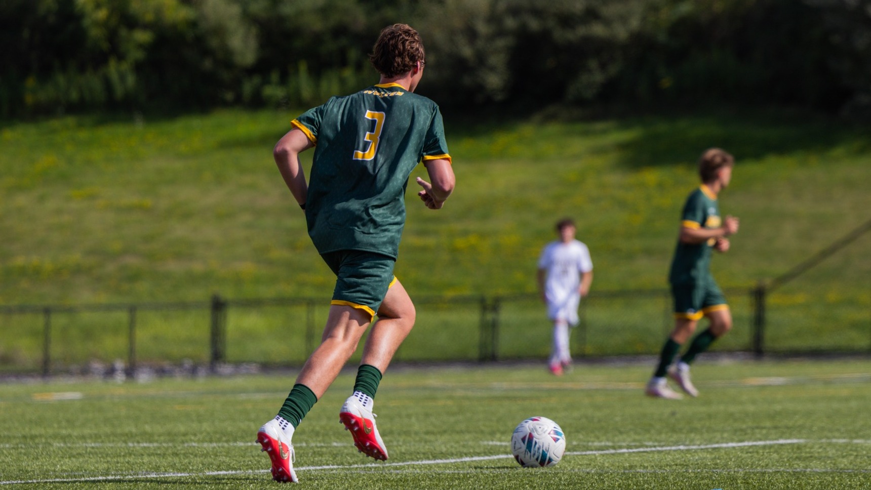 Bronner with ball