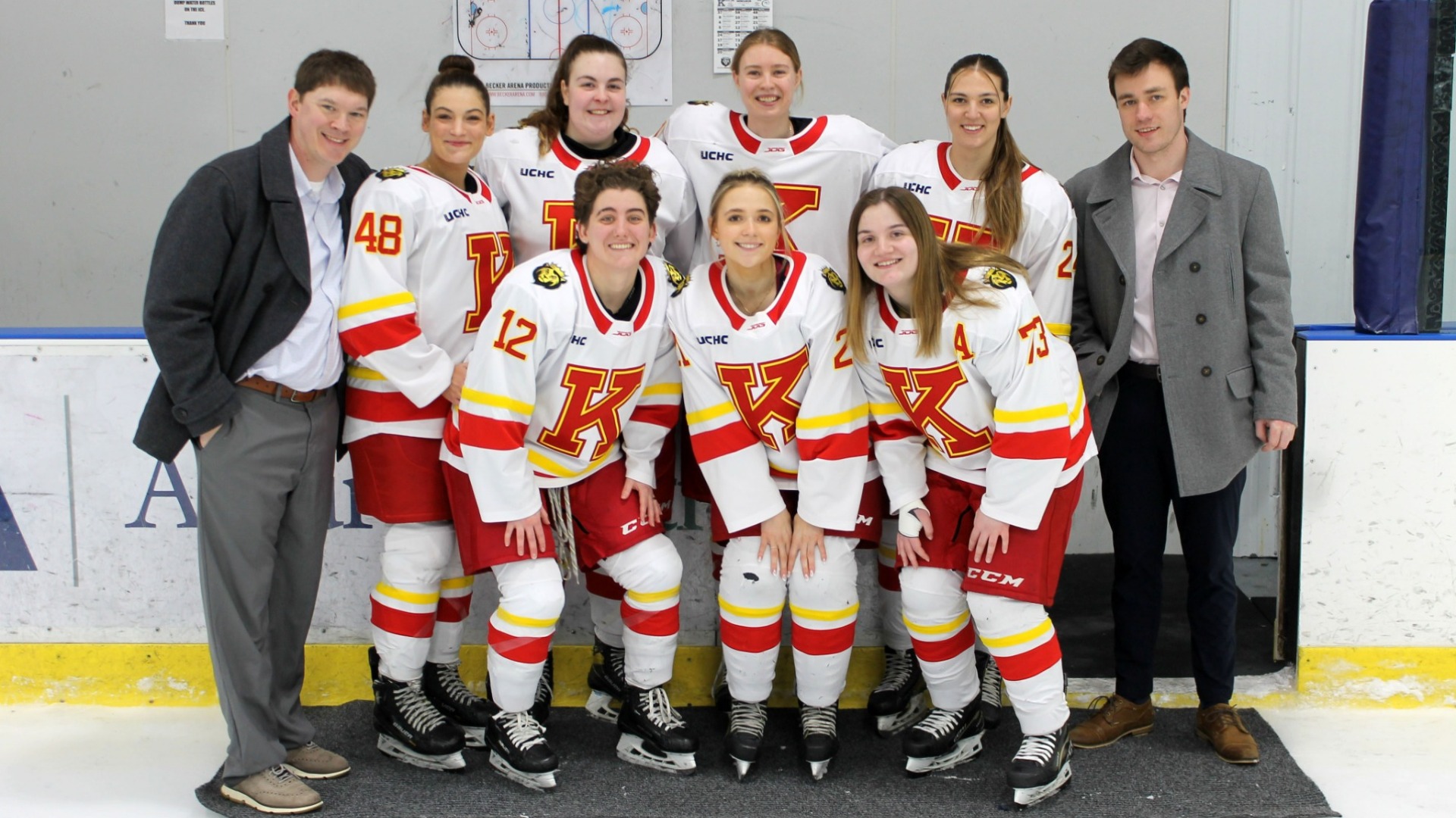 Women's Ice Hockey Clinches Program's First Playoff Berth After Series