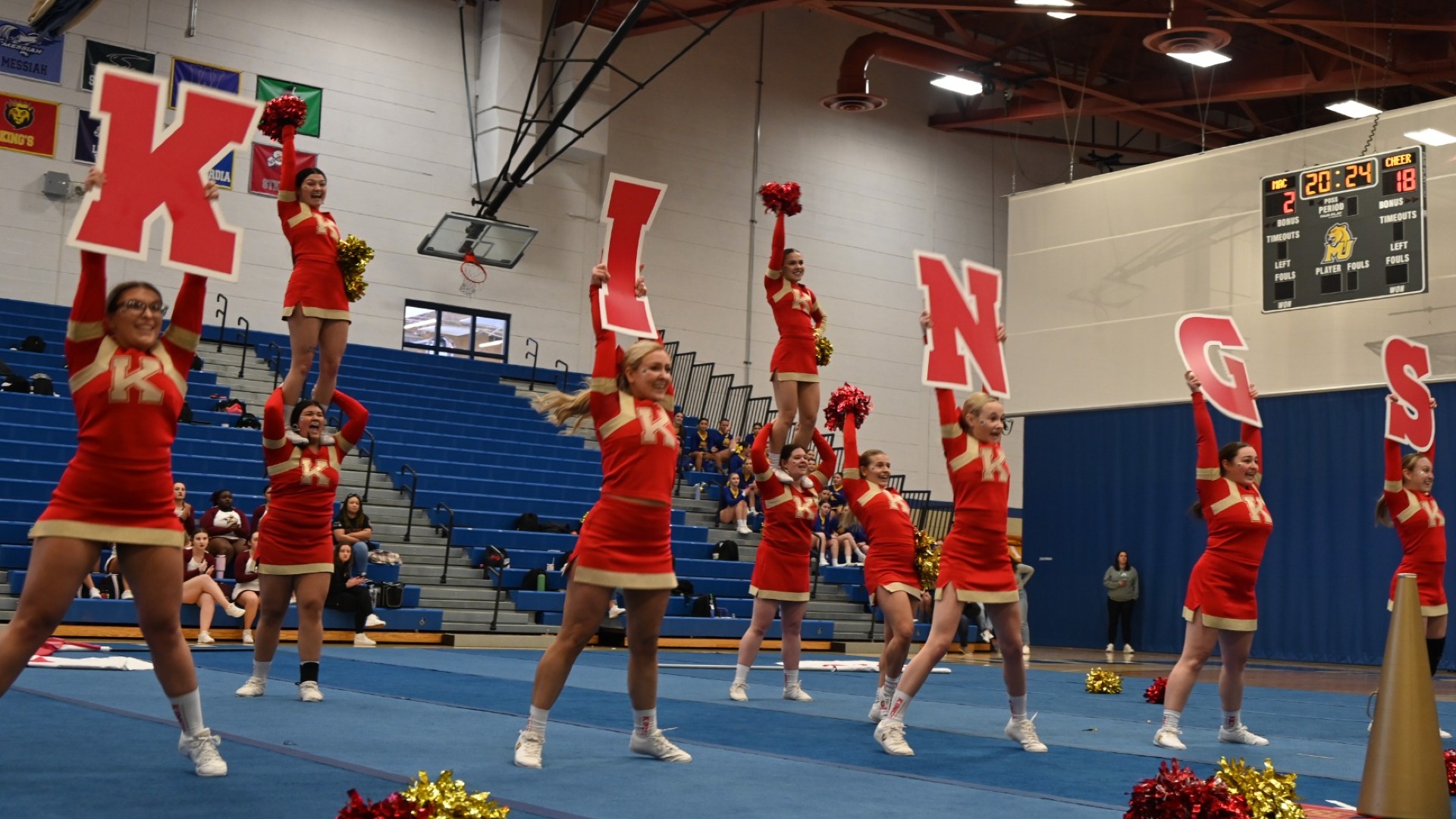 Cheerleading Team at MACs