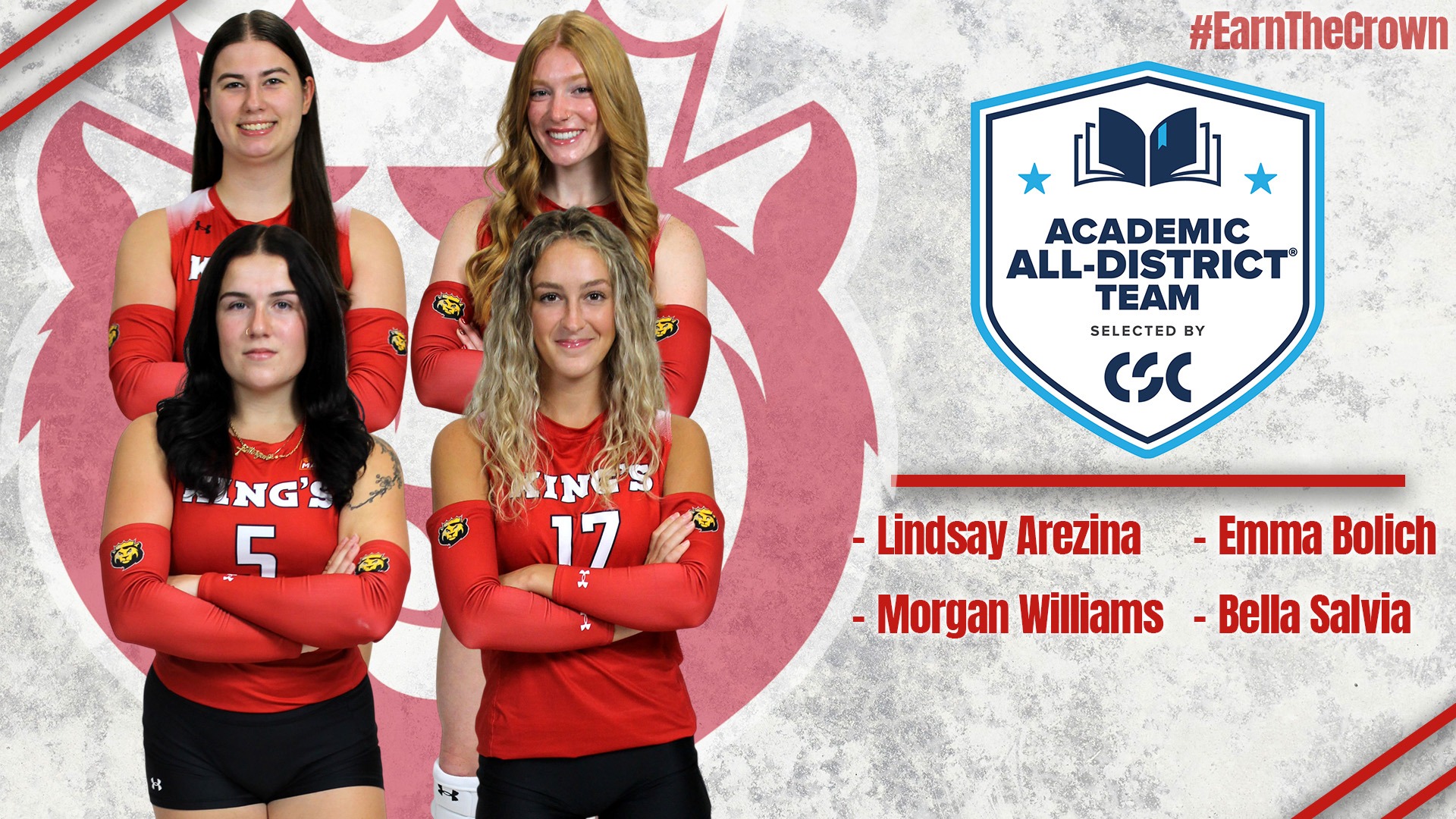 WVB 2025 CSC Academic All District